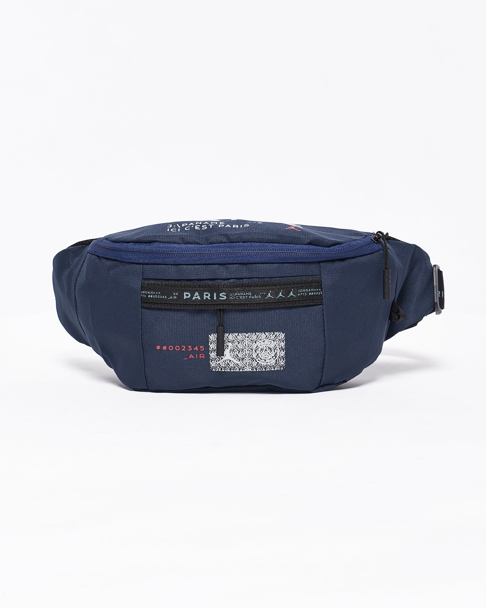 MOI OUTFIT-Paris Logo Printed Unisex Bumbag 15.90