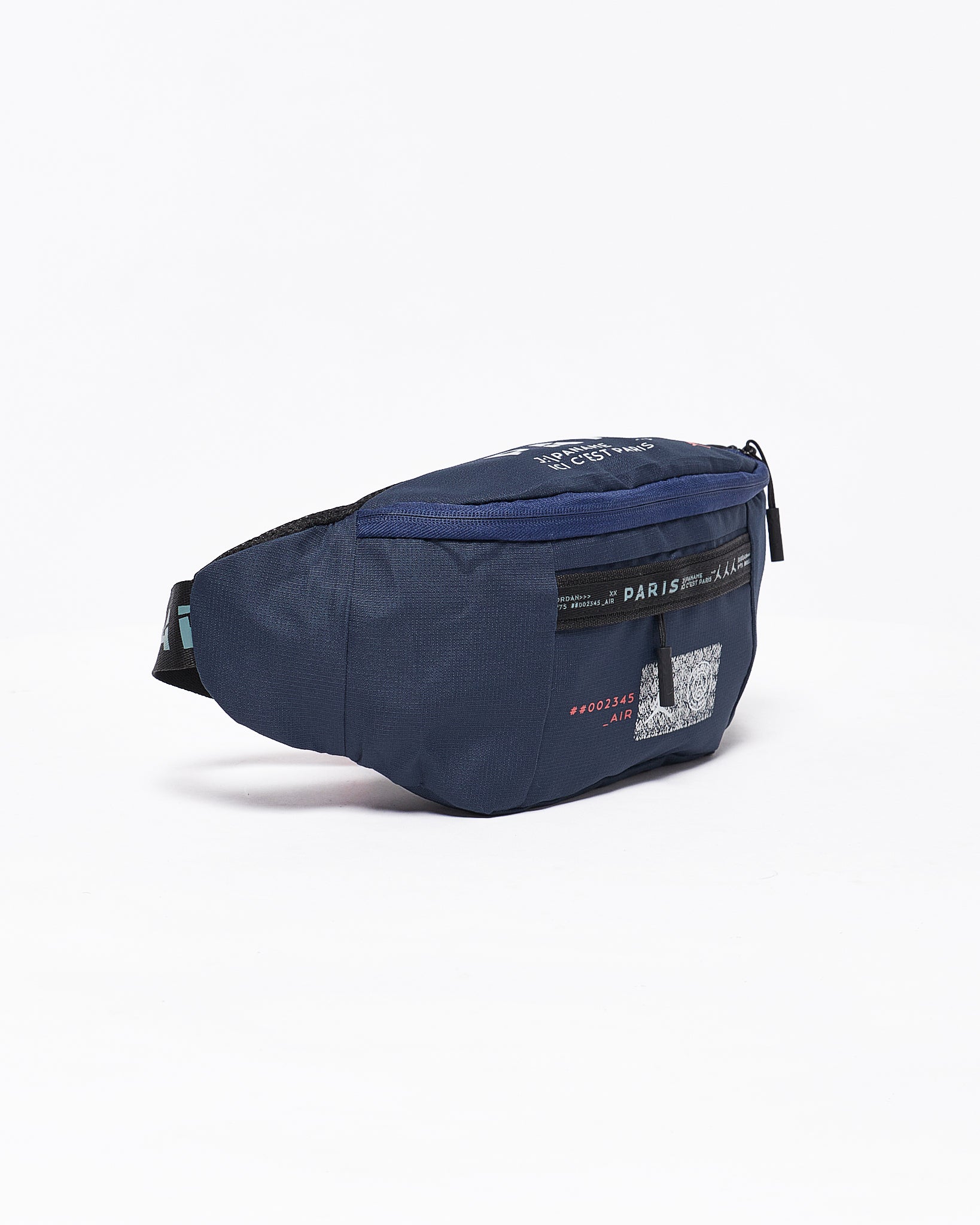 MOI OUTFIT-Paris Logo Printed Unisex Bumbag 15.90