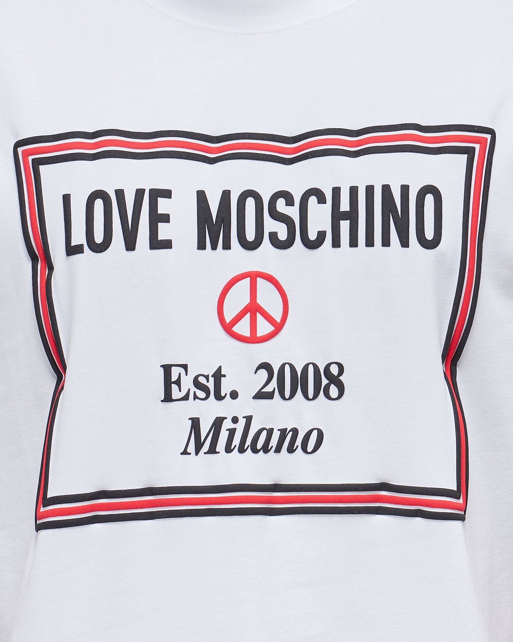 MOI OUTFIT-Peace Symbol Milano Printed Men T-Shirt 15.50