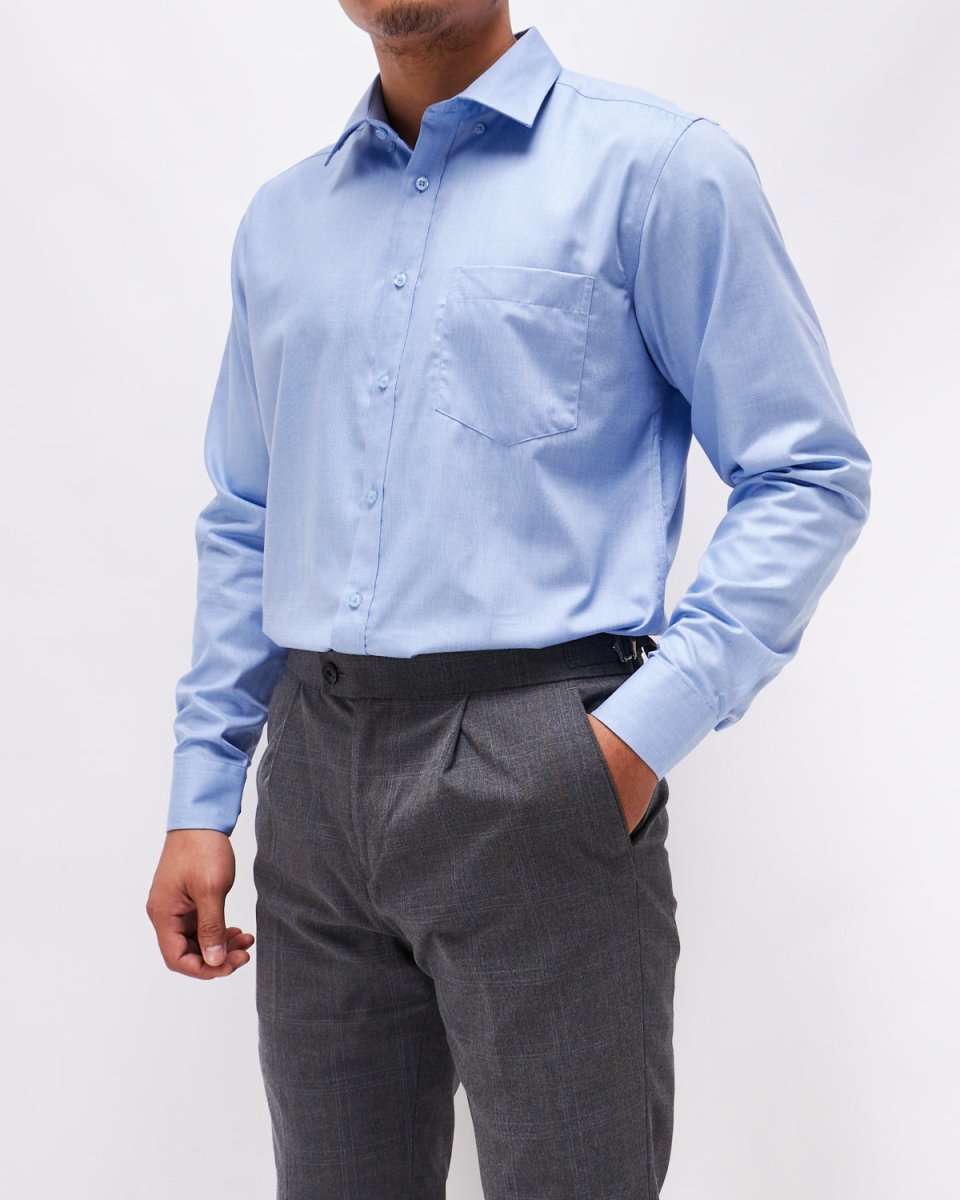 MOI OUTFIT-Regular Fit Men Long Sleeve Shirt 21.90