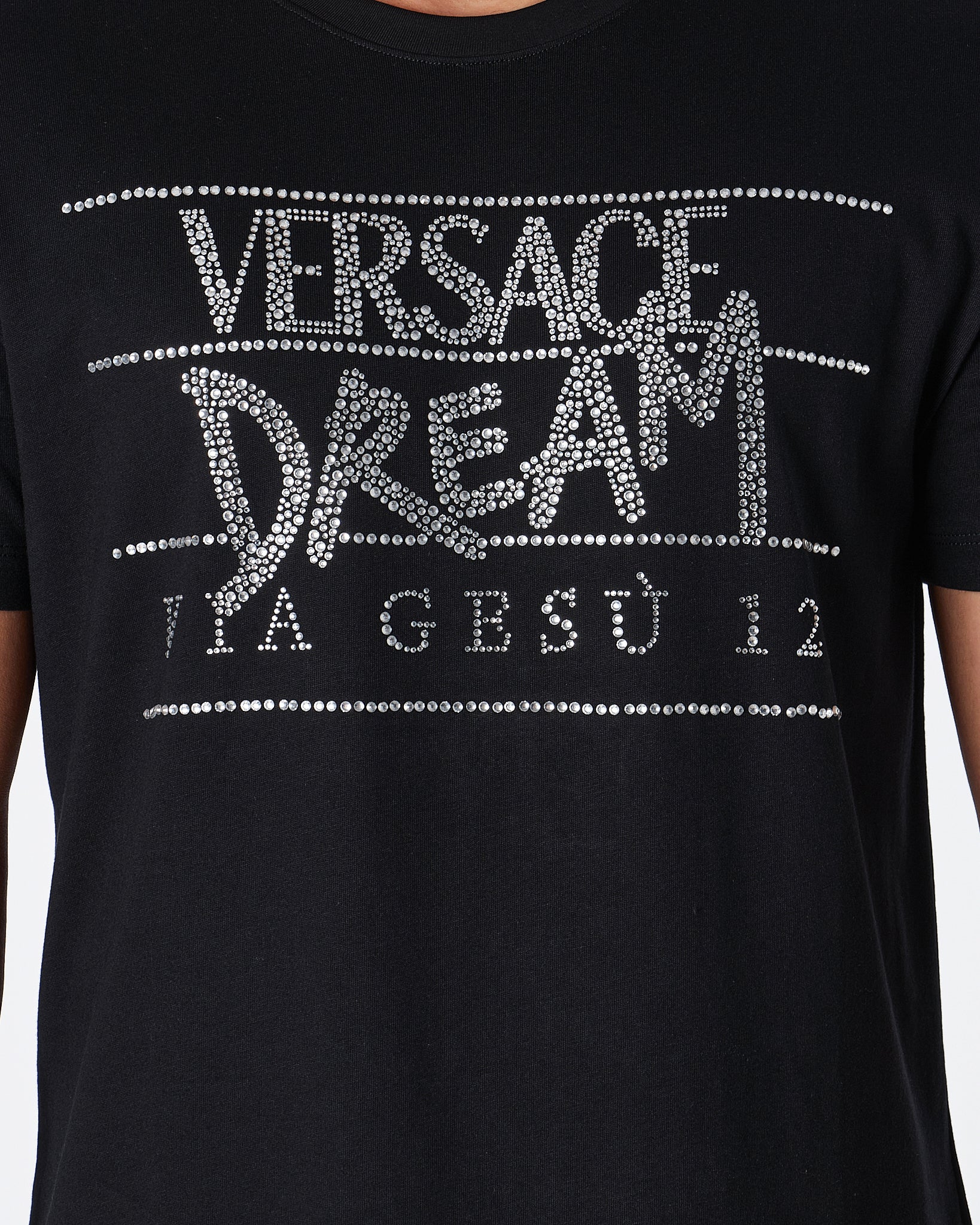 MOI OUTFIT-Rhinestone Dream Printed Men T-Shirt 54.90
