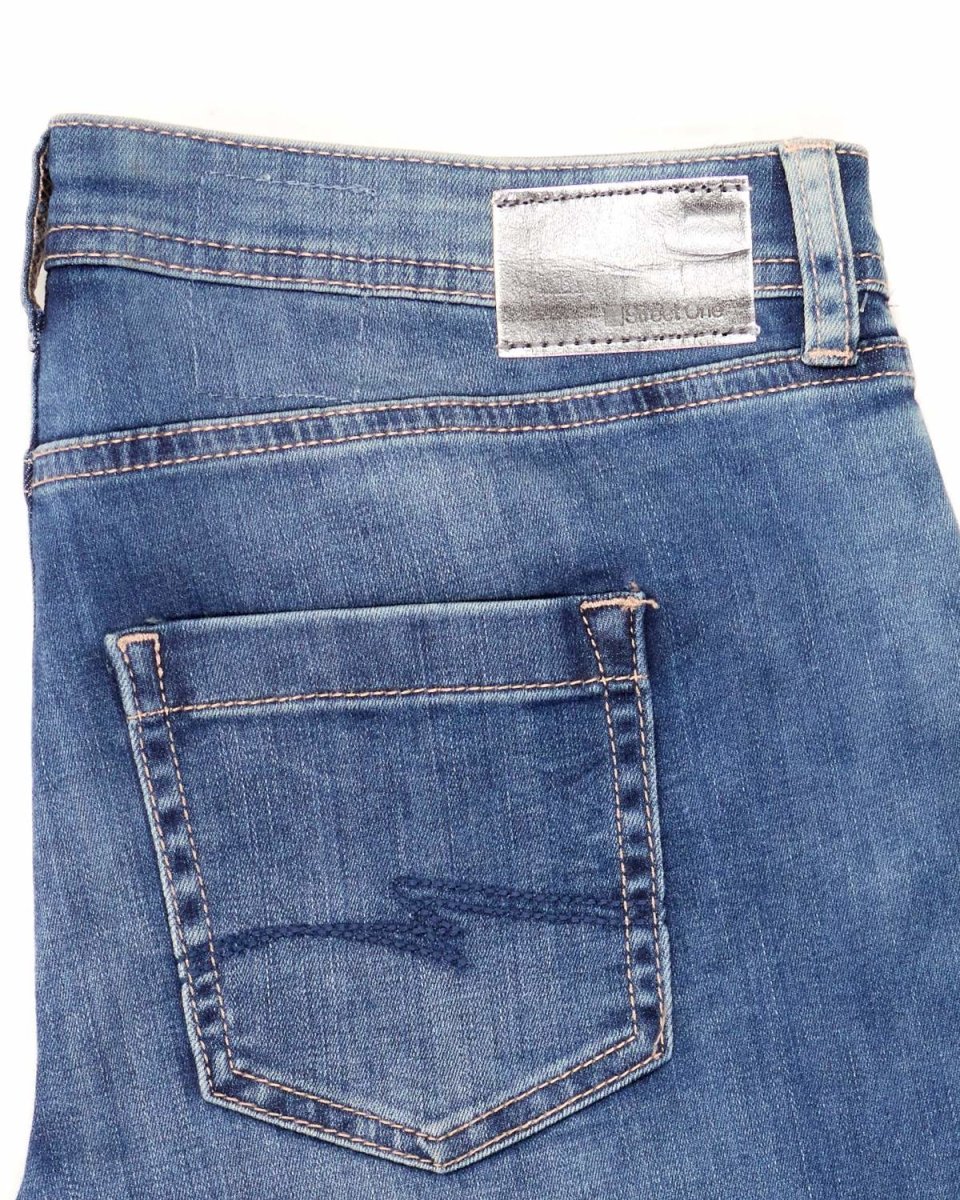 MOI OUTFIT-Side Dimond High Rise Lady Jeans 17.50