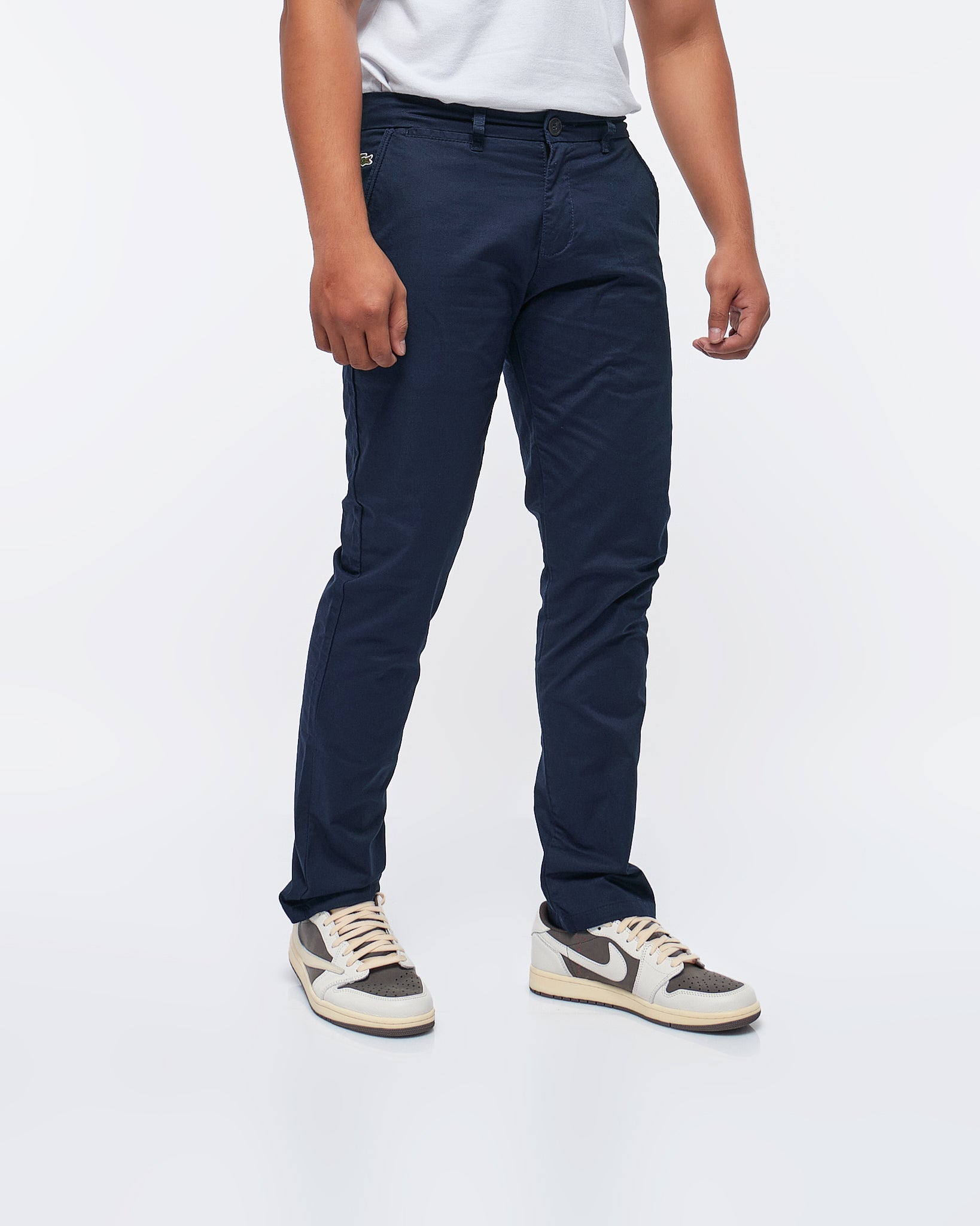 MOI OUTFIT-Stretchy Men Khaki Pants 24.90