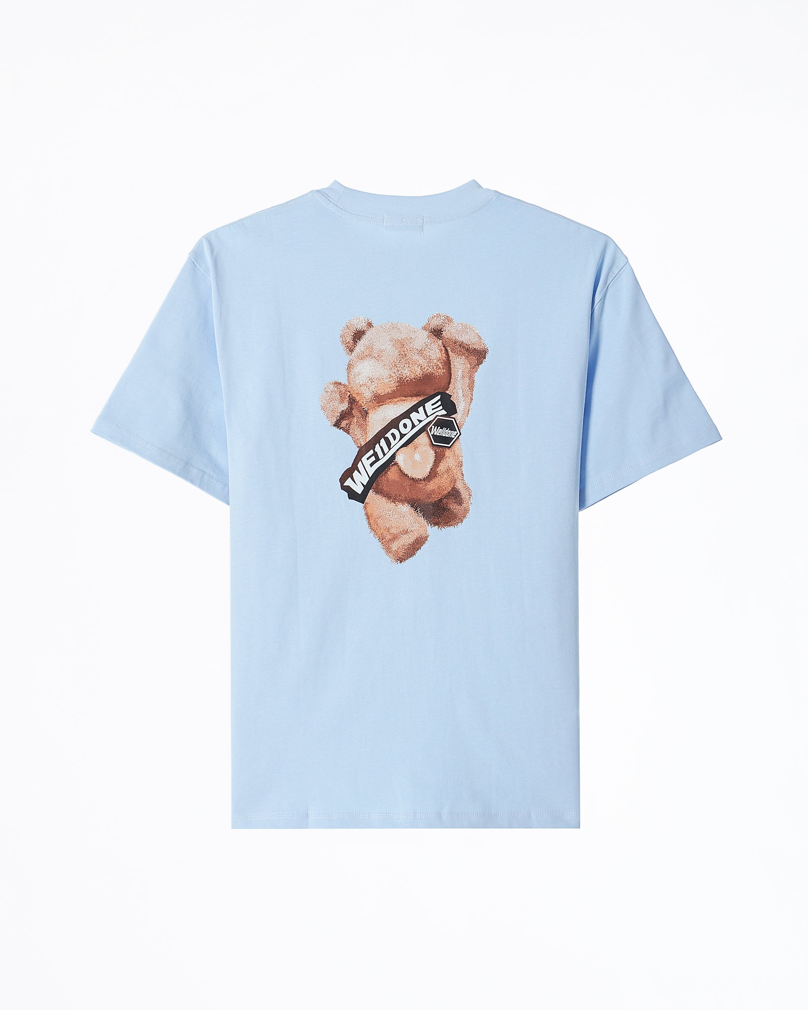 MOI OUTFIT-WE1 Teddy Bear Unisex Blue T-Shirt 24.90