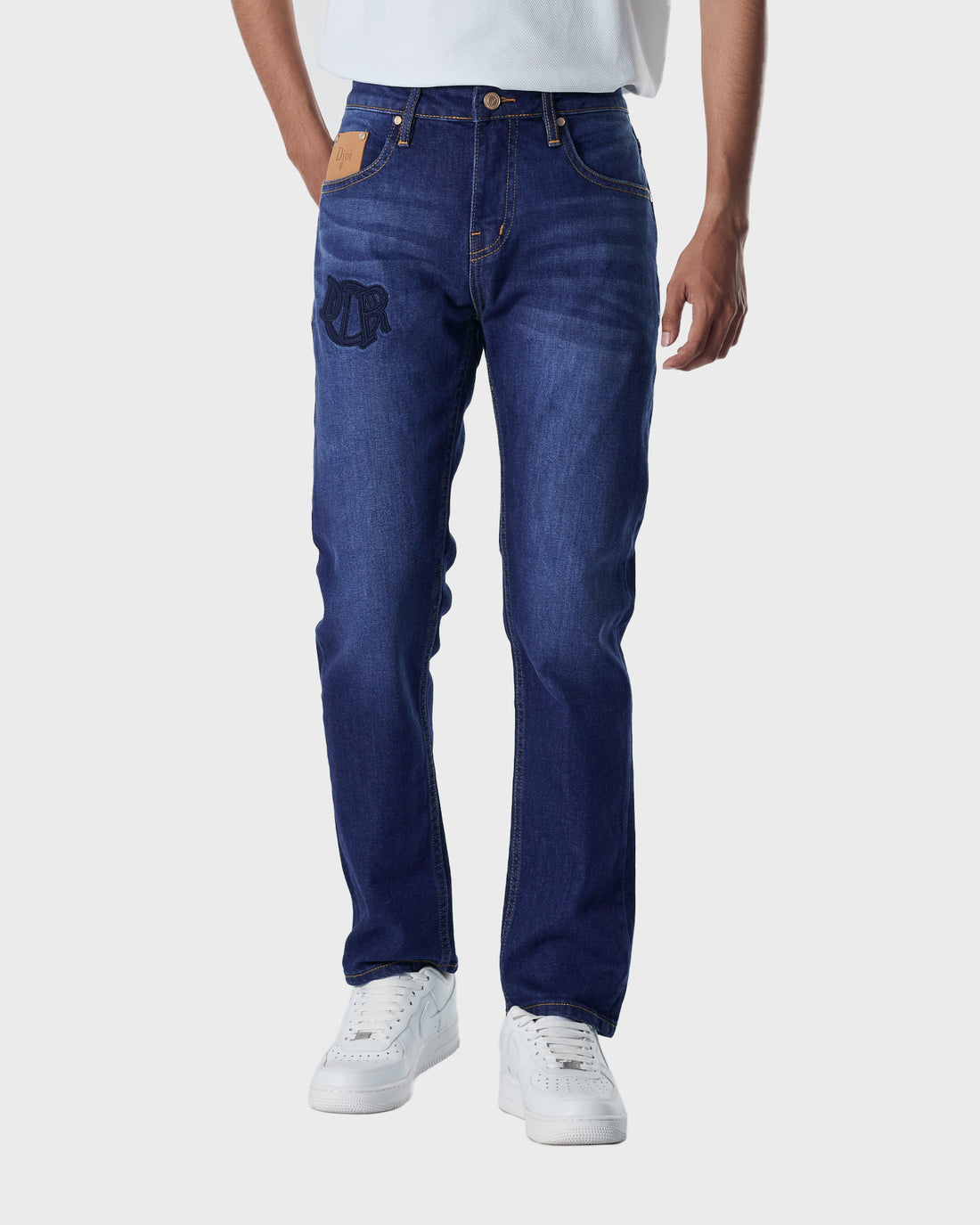 CD Men Slim Fit Dark Blue Jeans 25.90