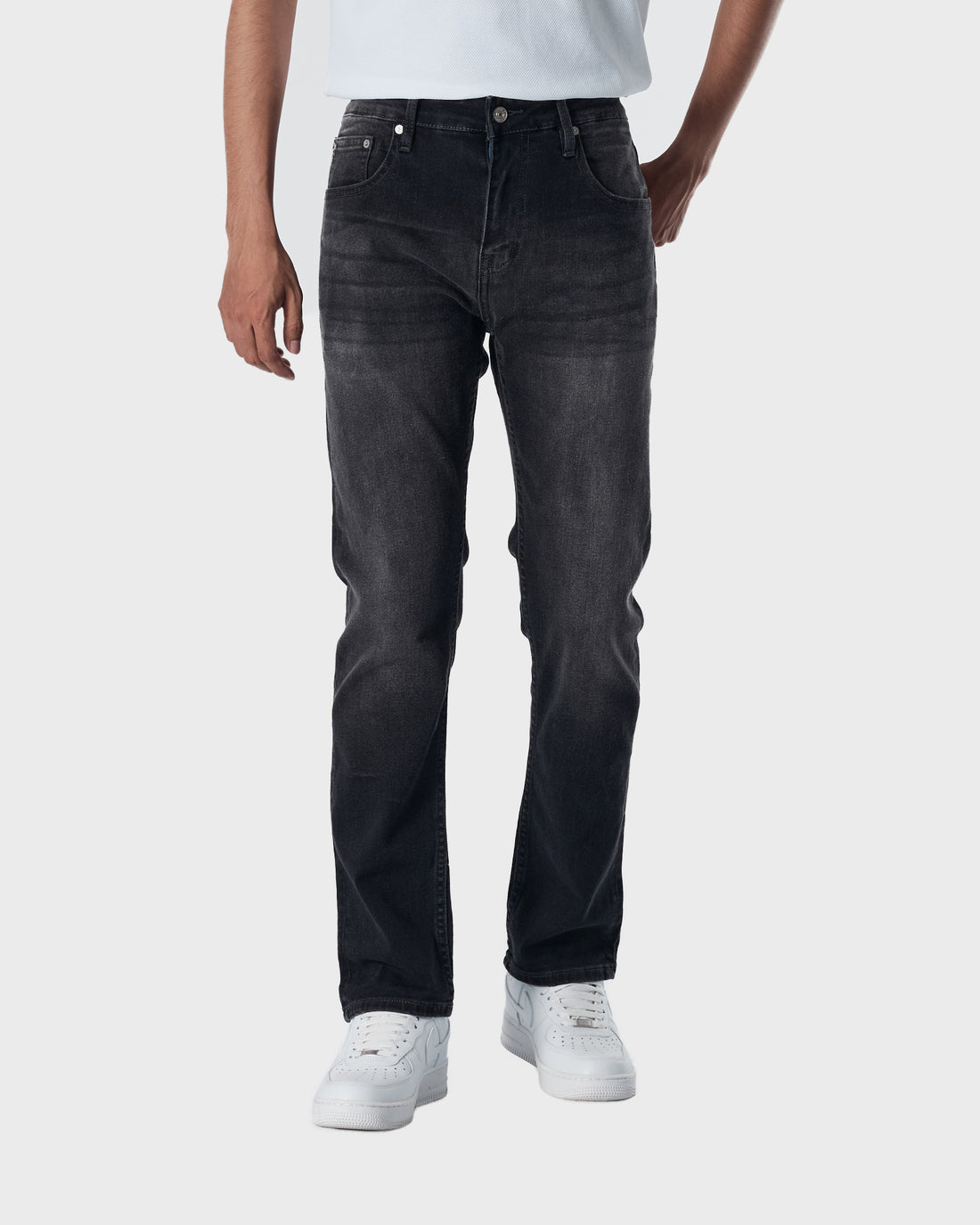 LAC Men Slim Fit Charcoal Jeans 24.90