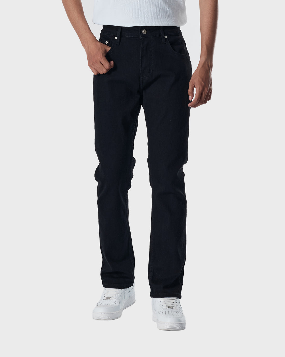 LAC Men Slim Fit Black Jeans 24.90