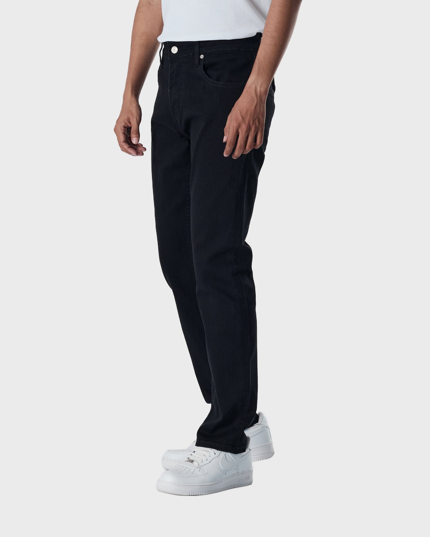 LAC Men Slim Fit Black Jeans 24.90