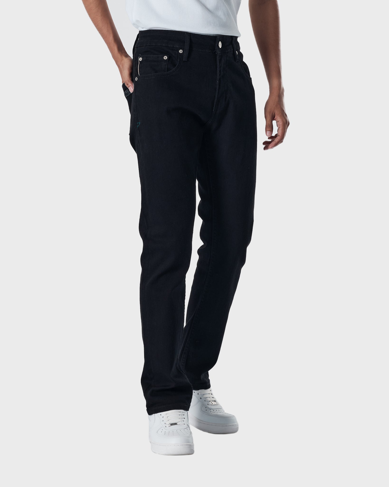 LAC Men Slim Fit Black Jeans 24.90