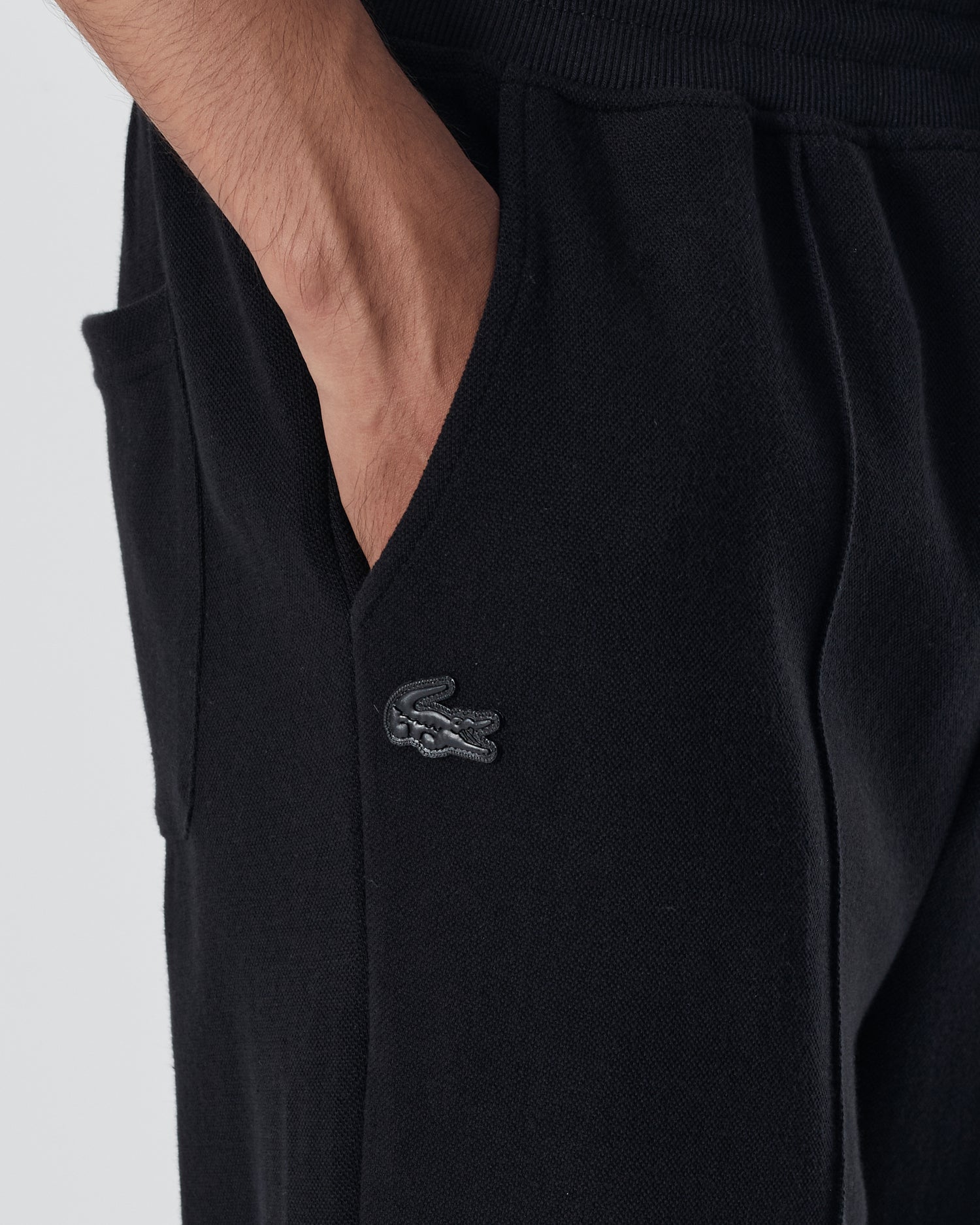 LAC Plain Color Men Black Track Pants 19.90
