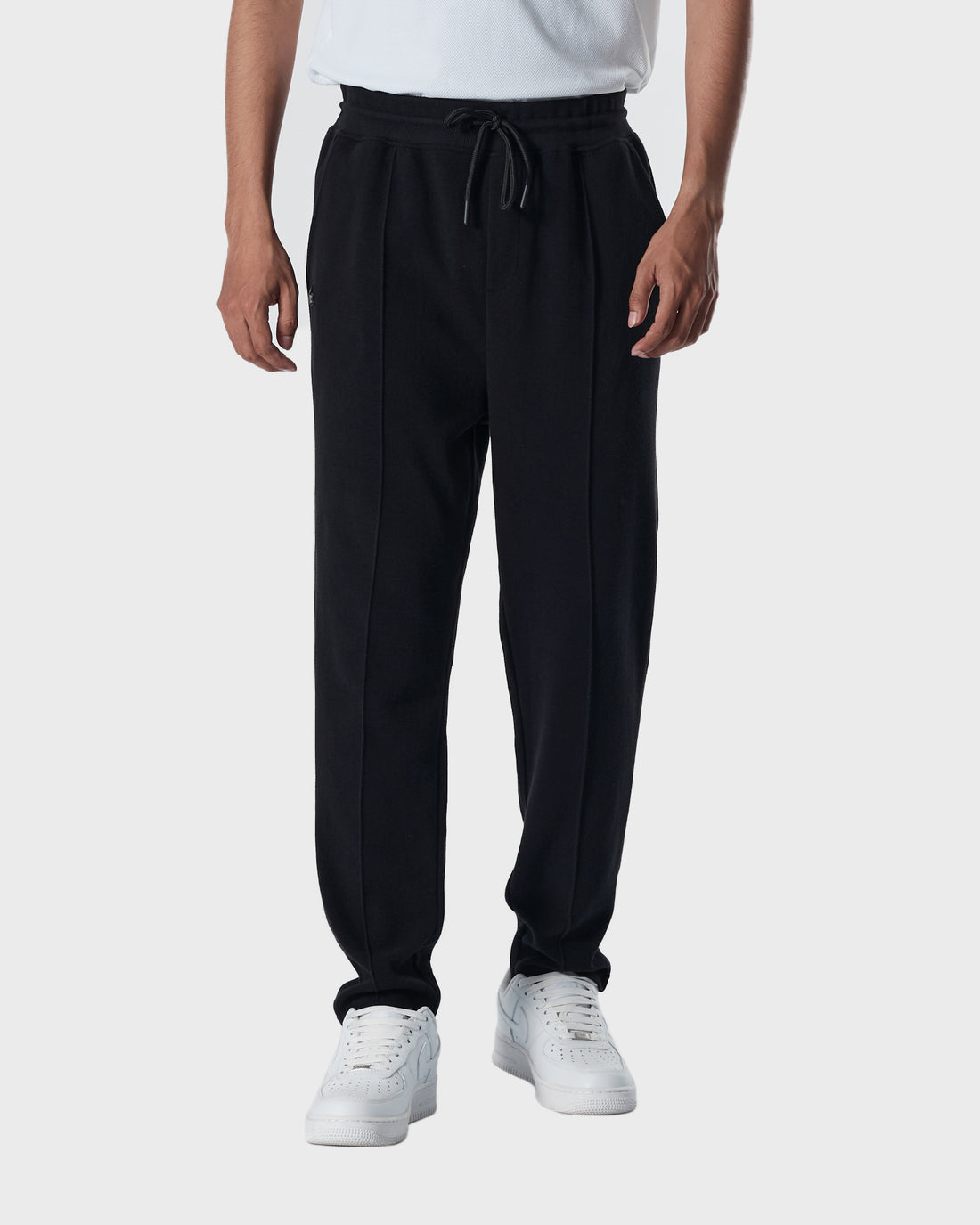 LAC Plain Color Men Black Track Pants 19.90