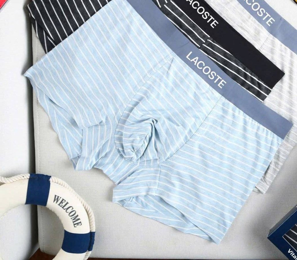 LAC Striped Men Light Blue Underwear 6.90