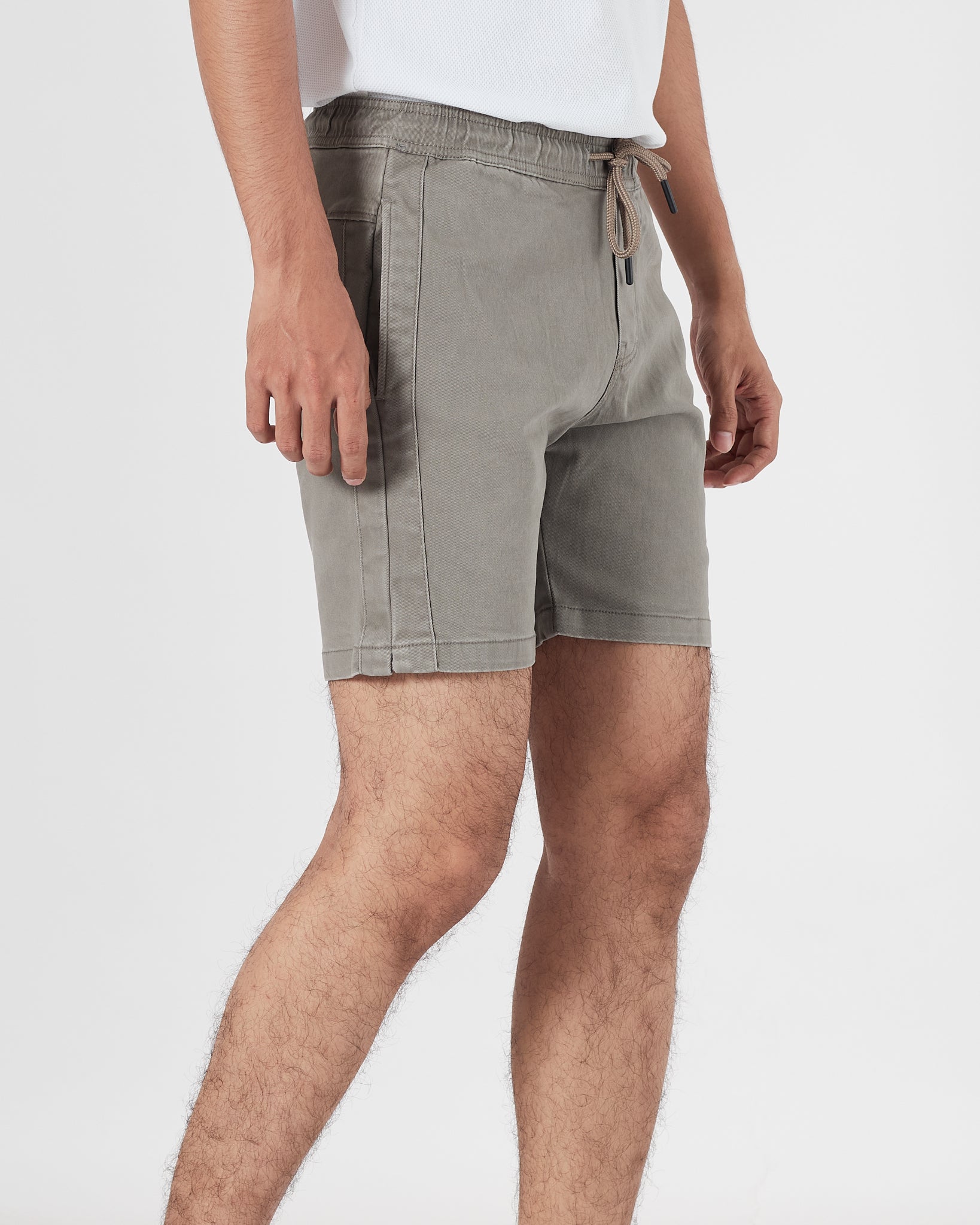 RL Above Knee Men Grey Short Pants 17.50