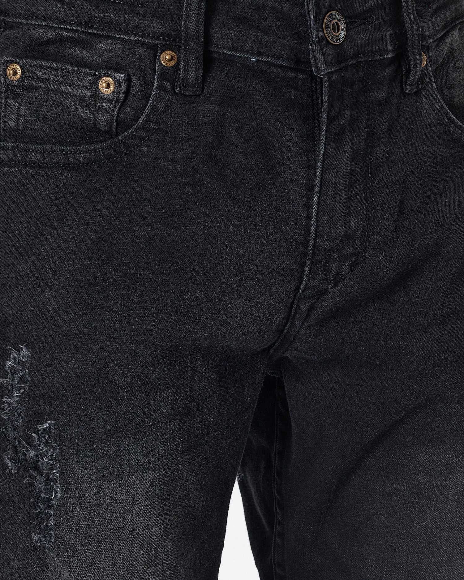 TH Distressed Men Charcoal Slim Fit Jeans 24.90