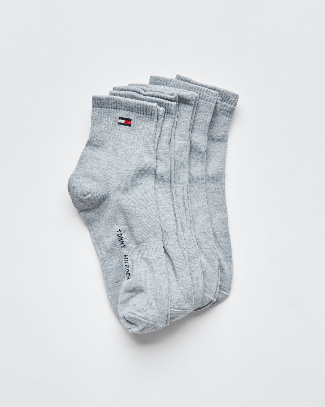 TH Grey 5 Pairs Quarter Socks 11.90