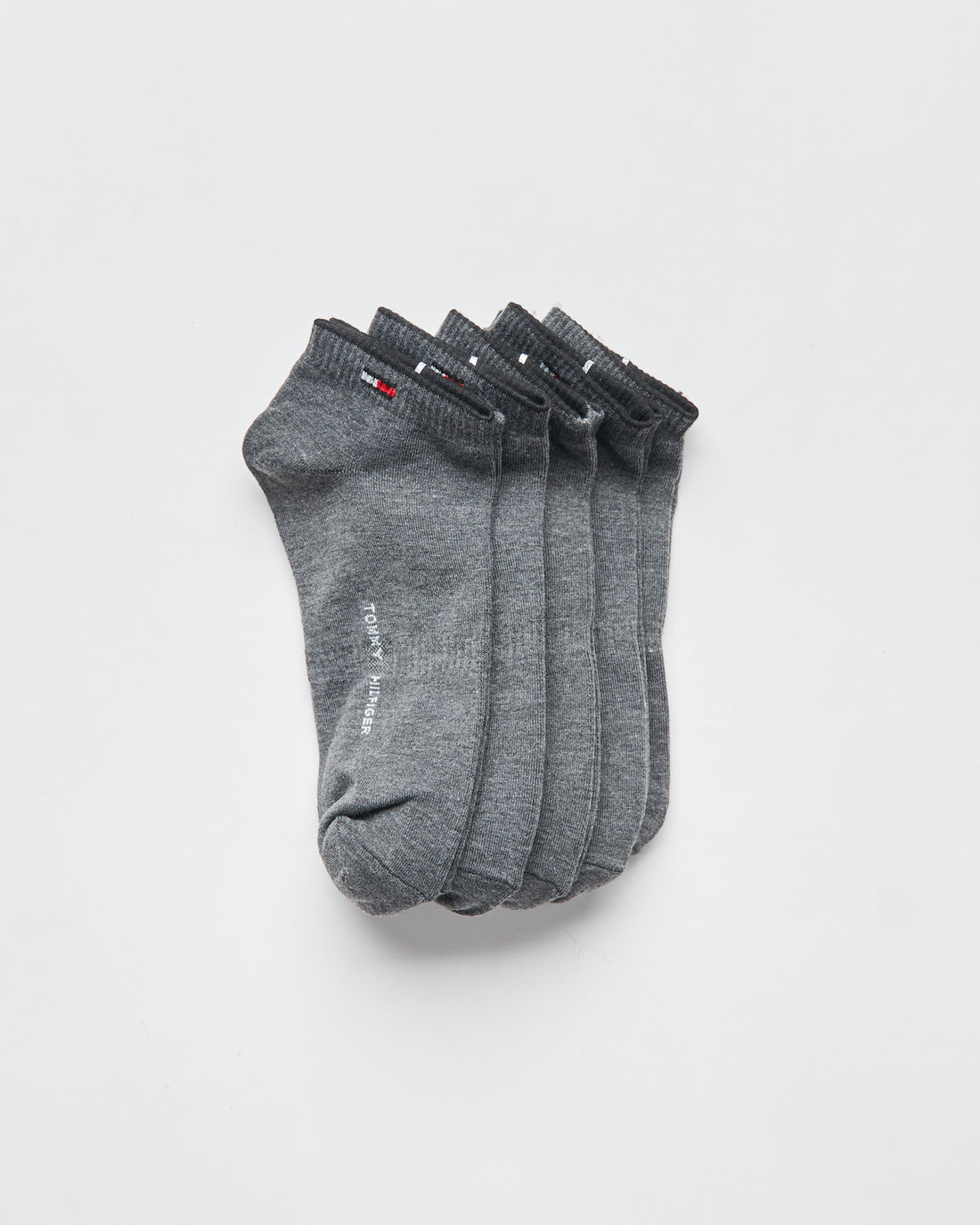 TH Dark Grey 5 Pairs Low Cut Socks 10.90