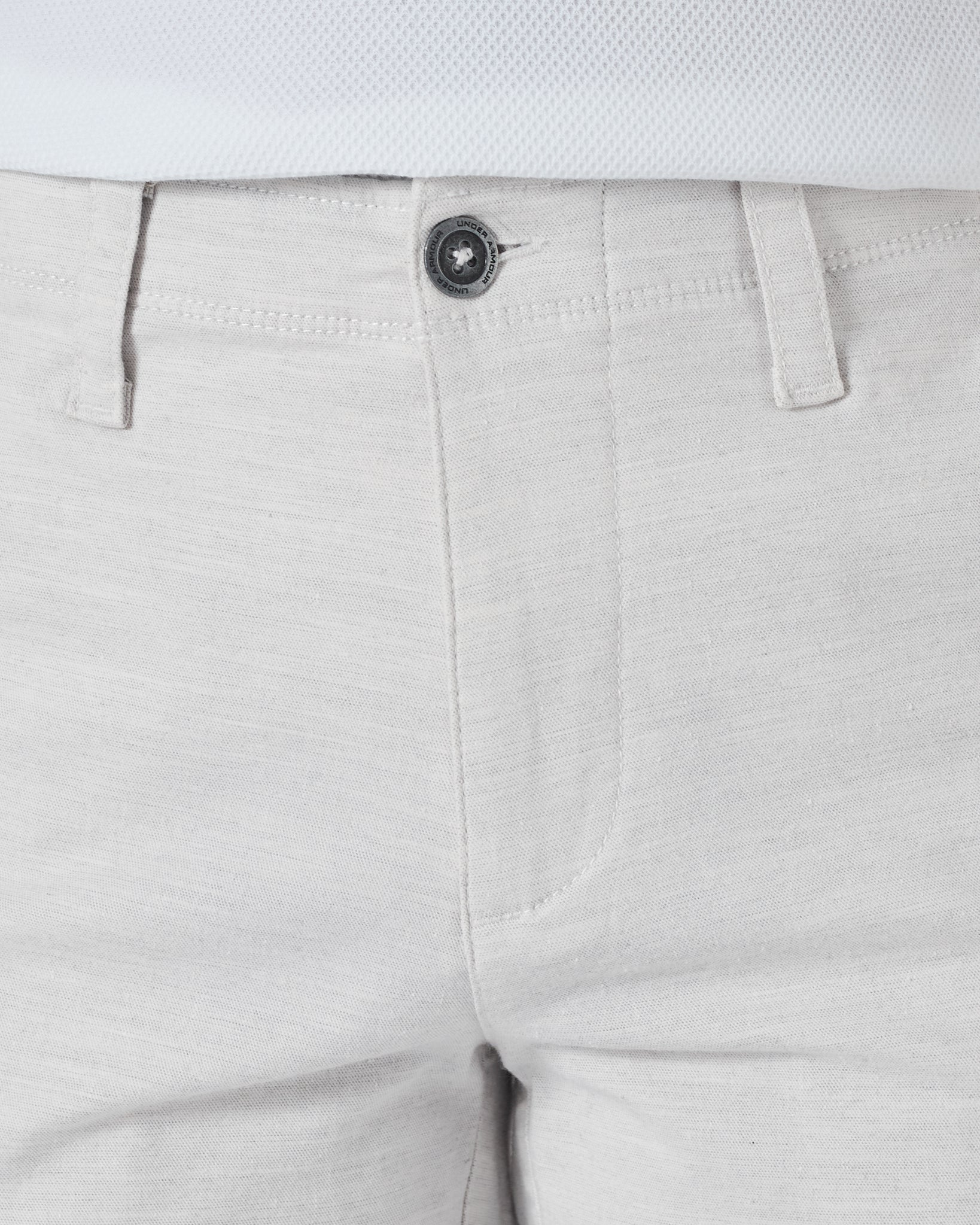 UA Men White Short Pants 18.50