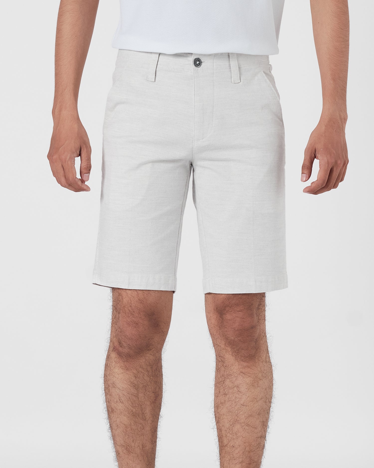 UA Men White Short Pants 18.50