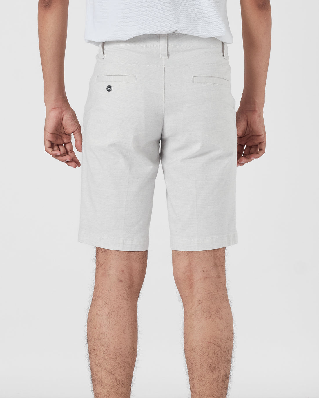 UA Men White Short Pants 18.50