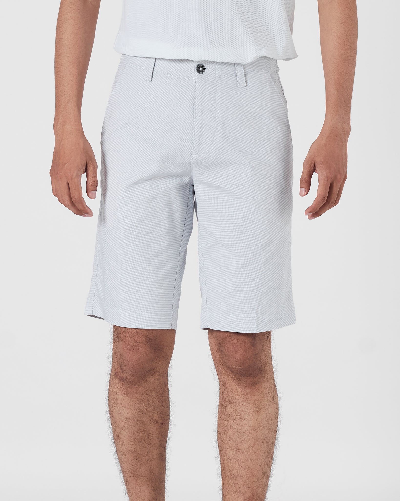 UA Men White Short Pants 18.50