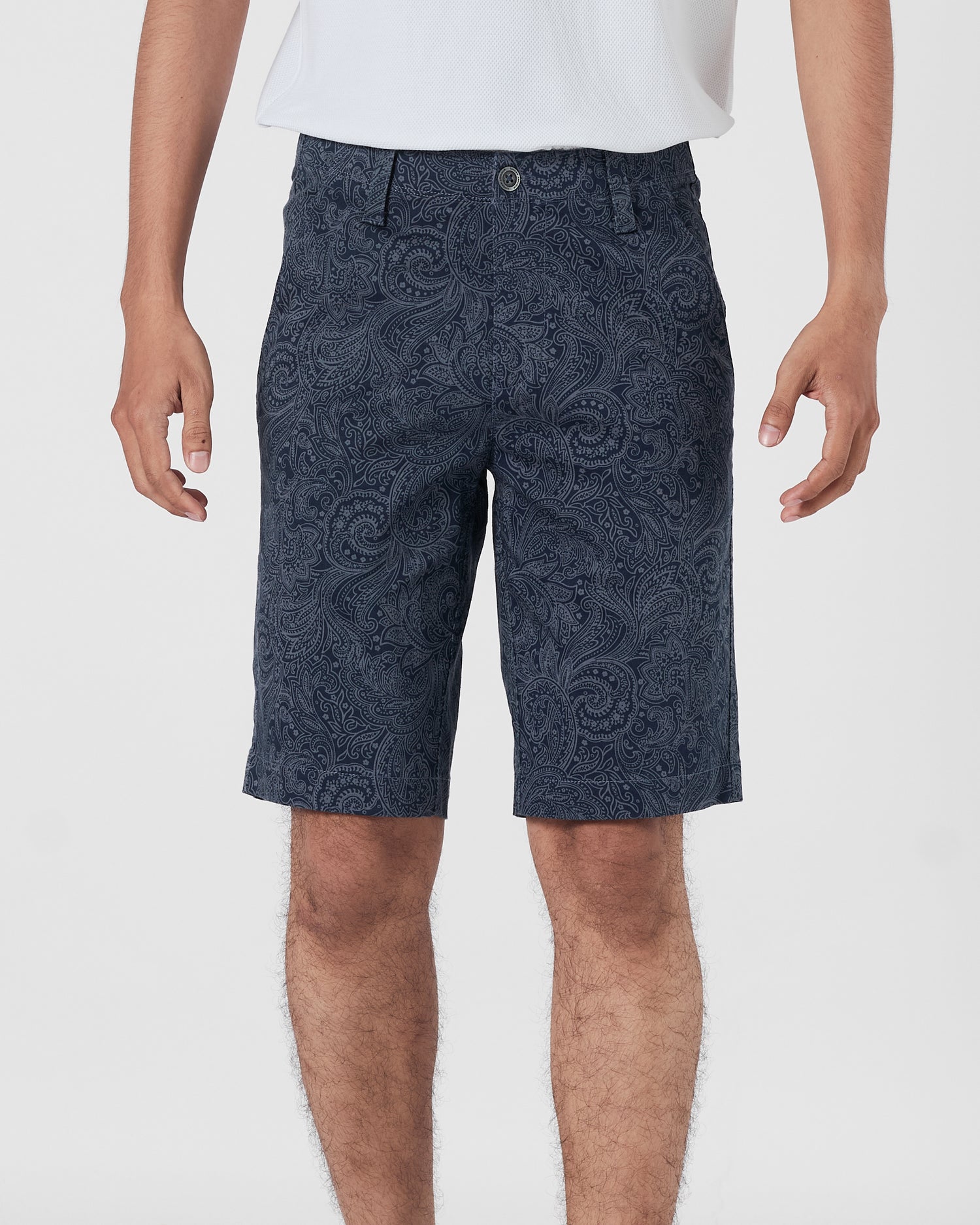 UA Paisley Men Blue Short Pants 18.50