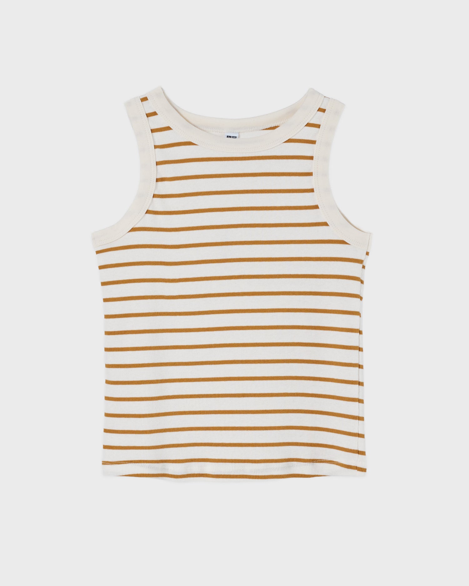 UNI Striped Lady Brown Tank Top 10.90