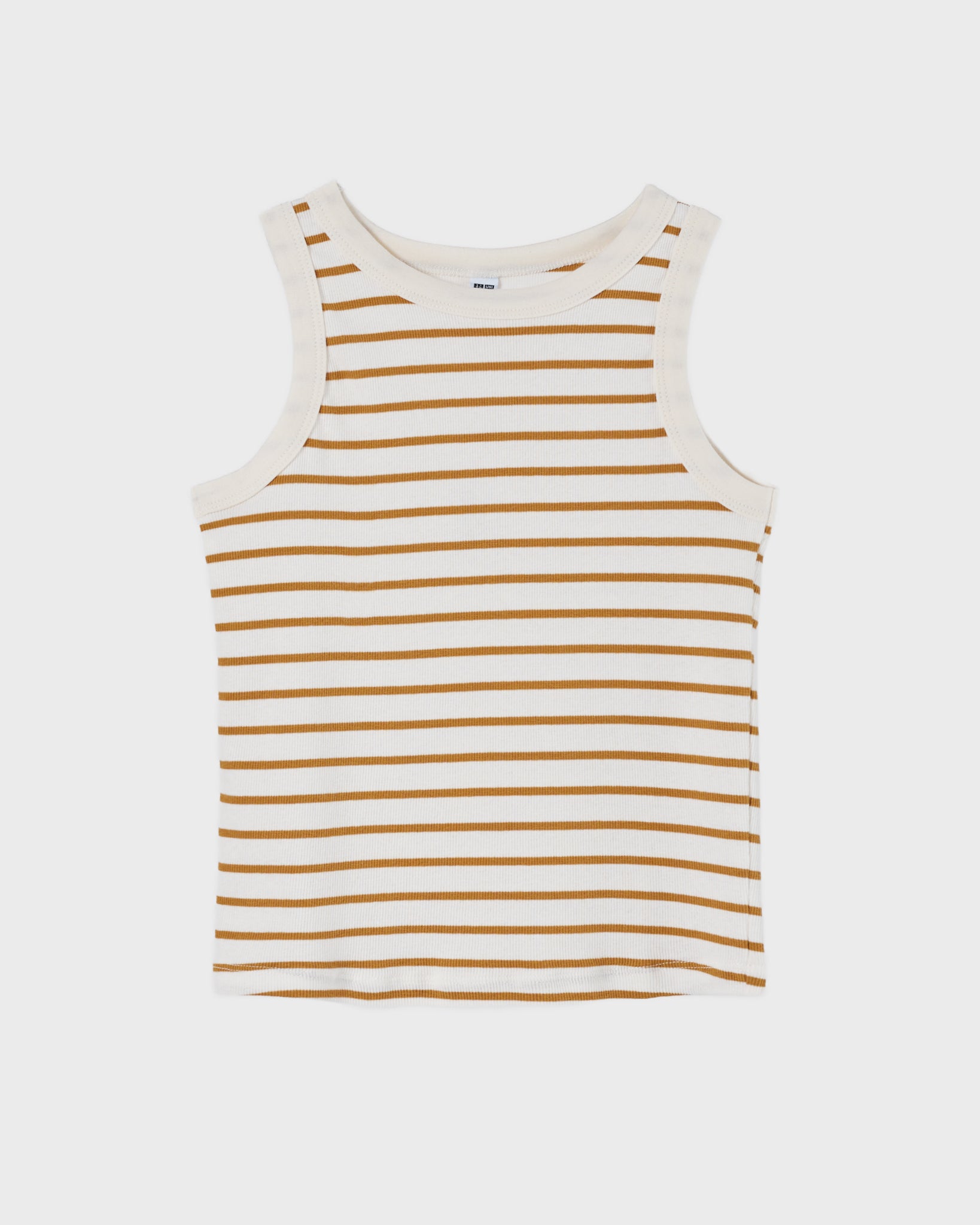 UNI Striped Lady Brown Tank Top 10.90