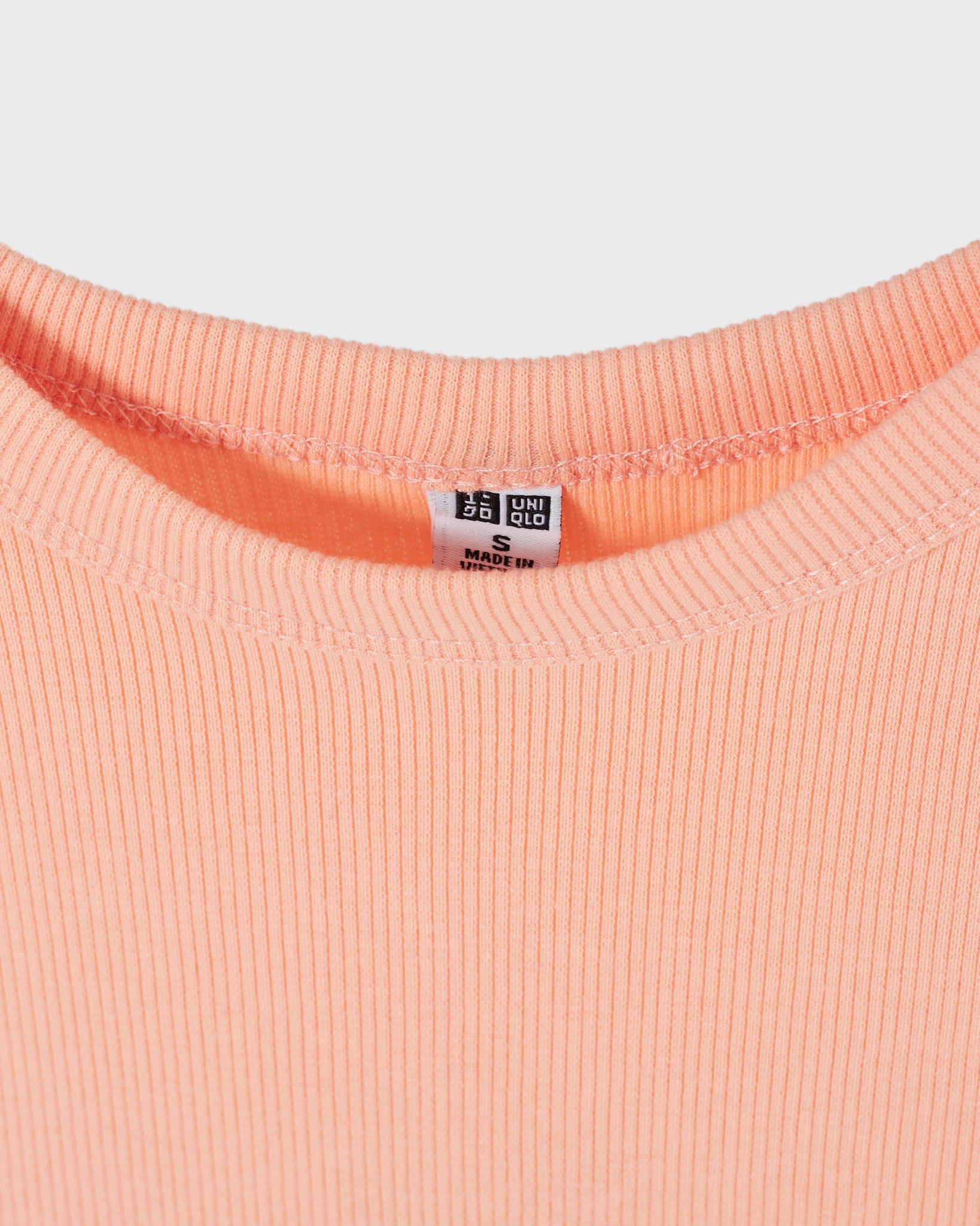 UNI Plain Color Lady Orange Tank Top 10.90