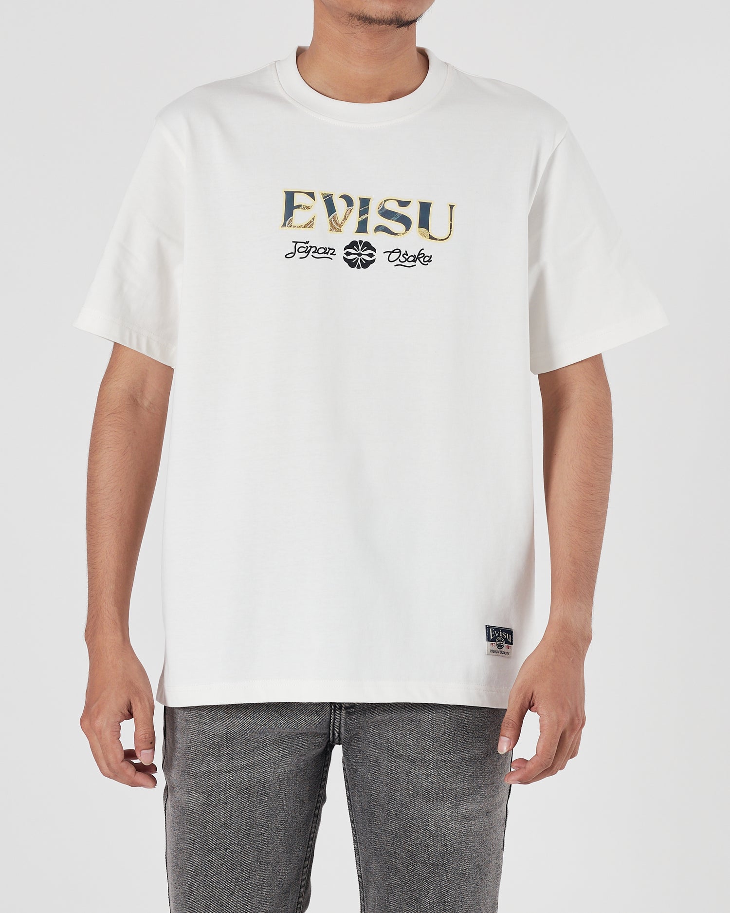 EVI Japan Osaka Men White T-Shirt 22.90