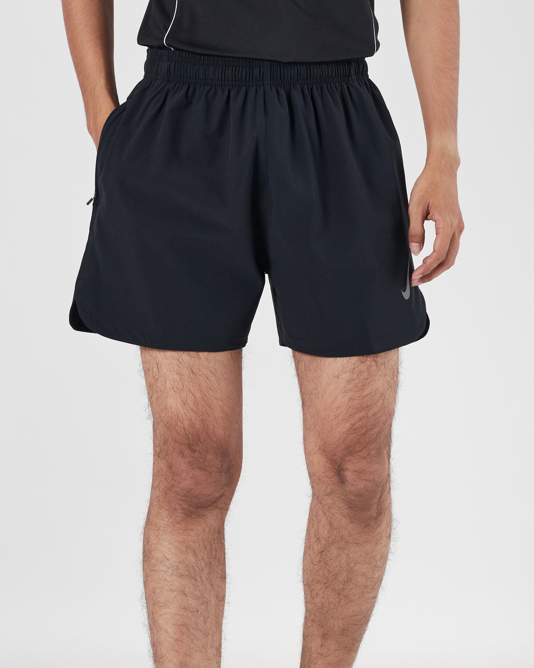 NIK Men Black Track Shorts 14.90