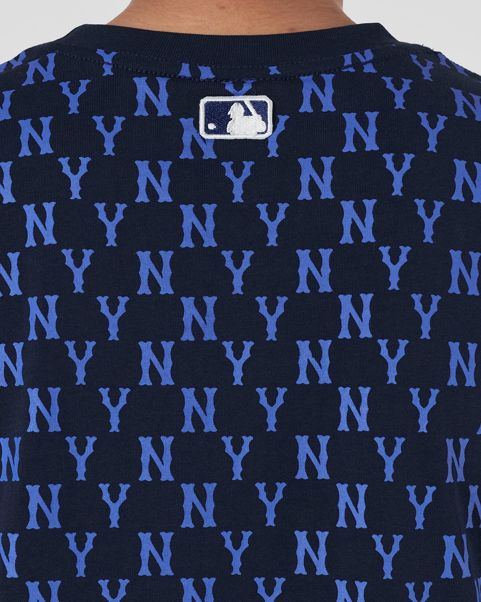 MLB NY Over Printed Men Navy T-Shirt 17.90