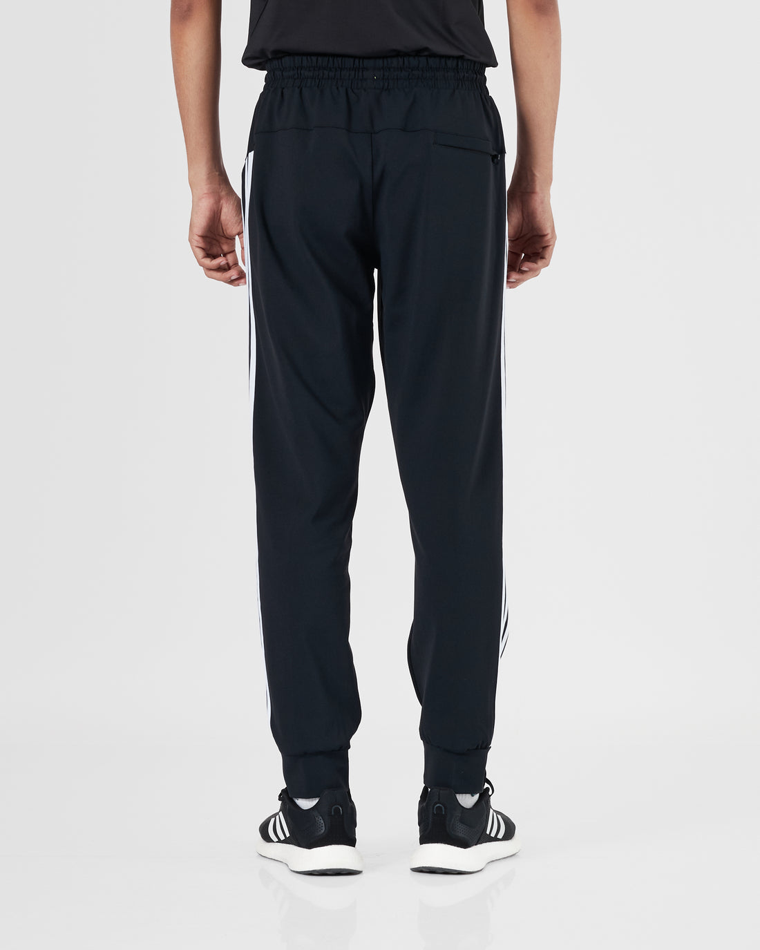 ADI 3 Striped Men Black Track Pants 16.90