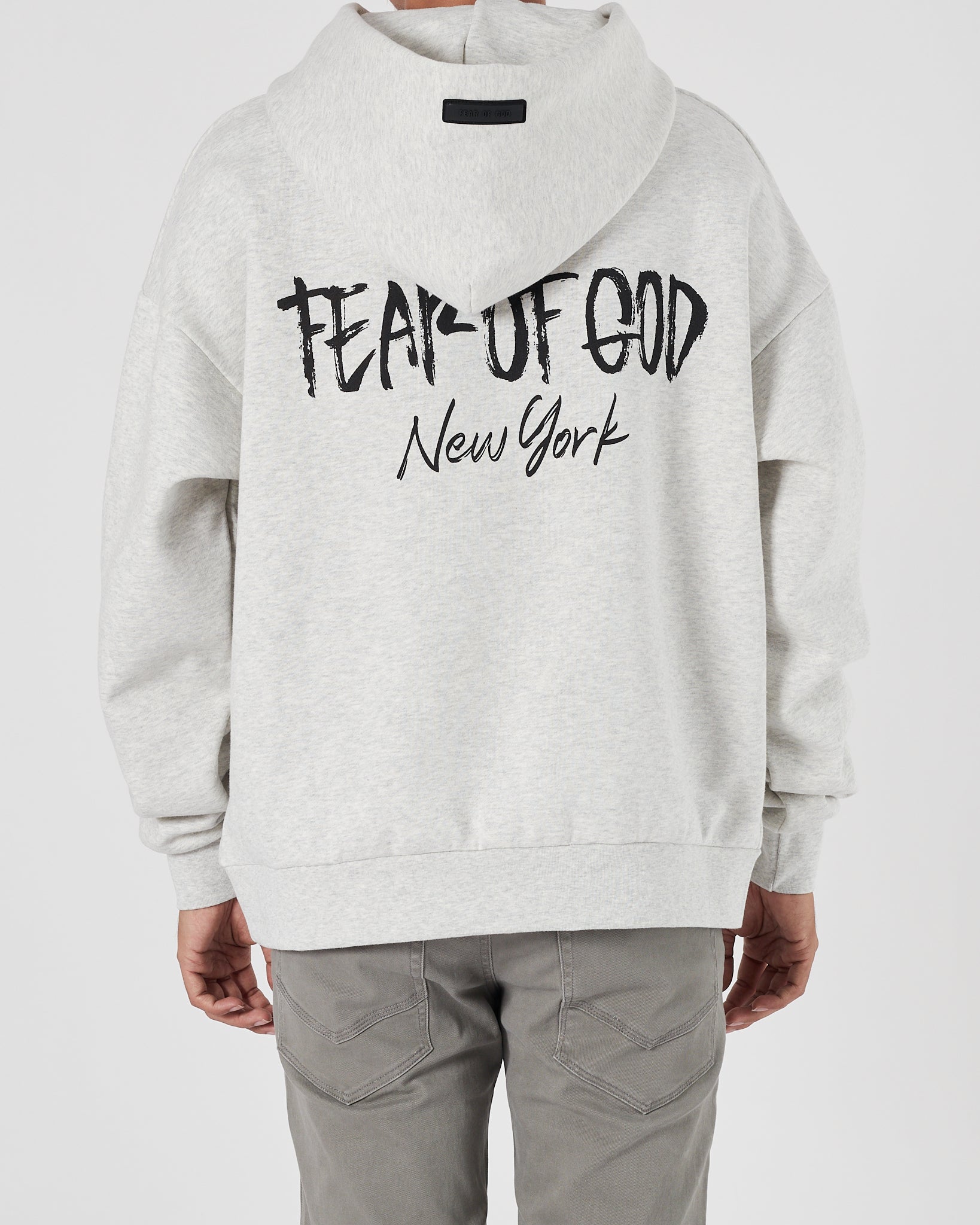 FOG New York Printed Men Cream Hoodie 30.90