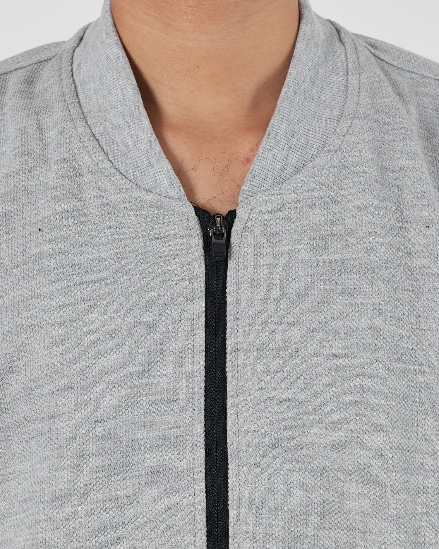 ZAR Plain Color Men Grey  Jacket 24.90