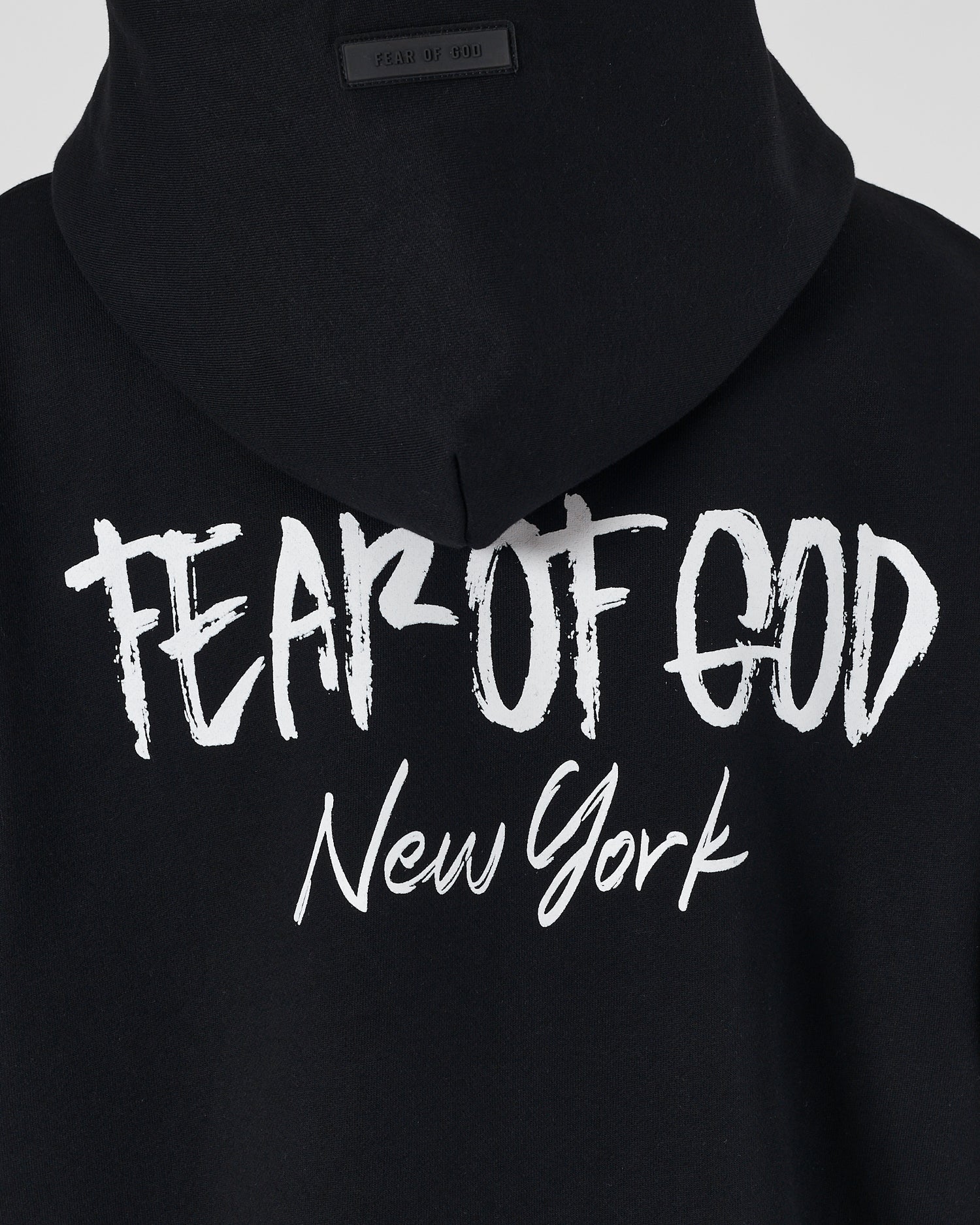 FOG New York Printed Men Black Hoodie 30.90