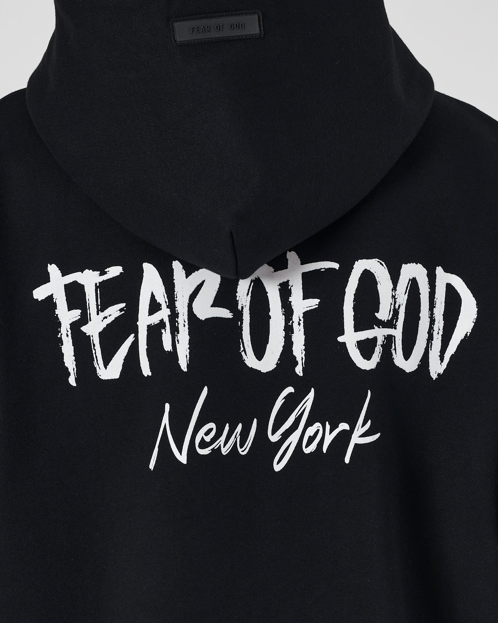 FOG New York Printed Men Black Hoodie 30.90