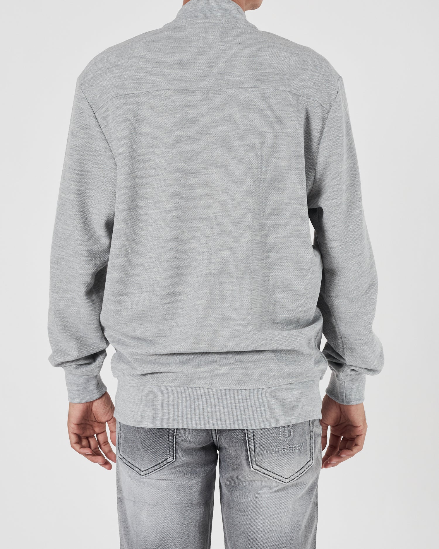 ZAR Plain Color Men Grey  Jacket 24.90