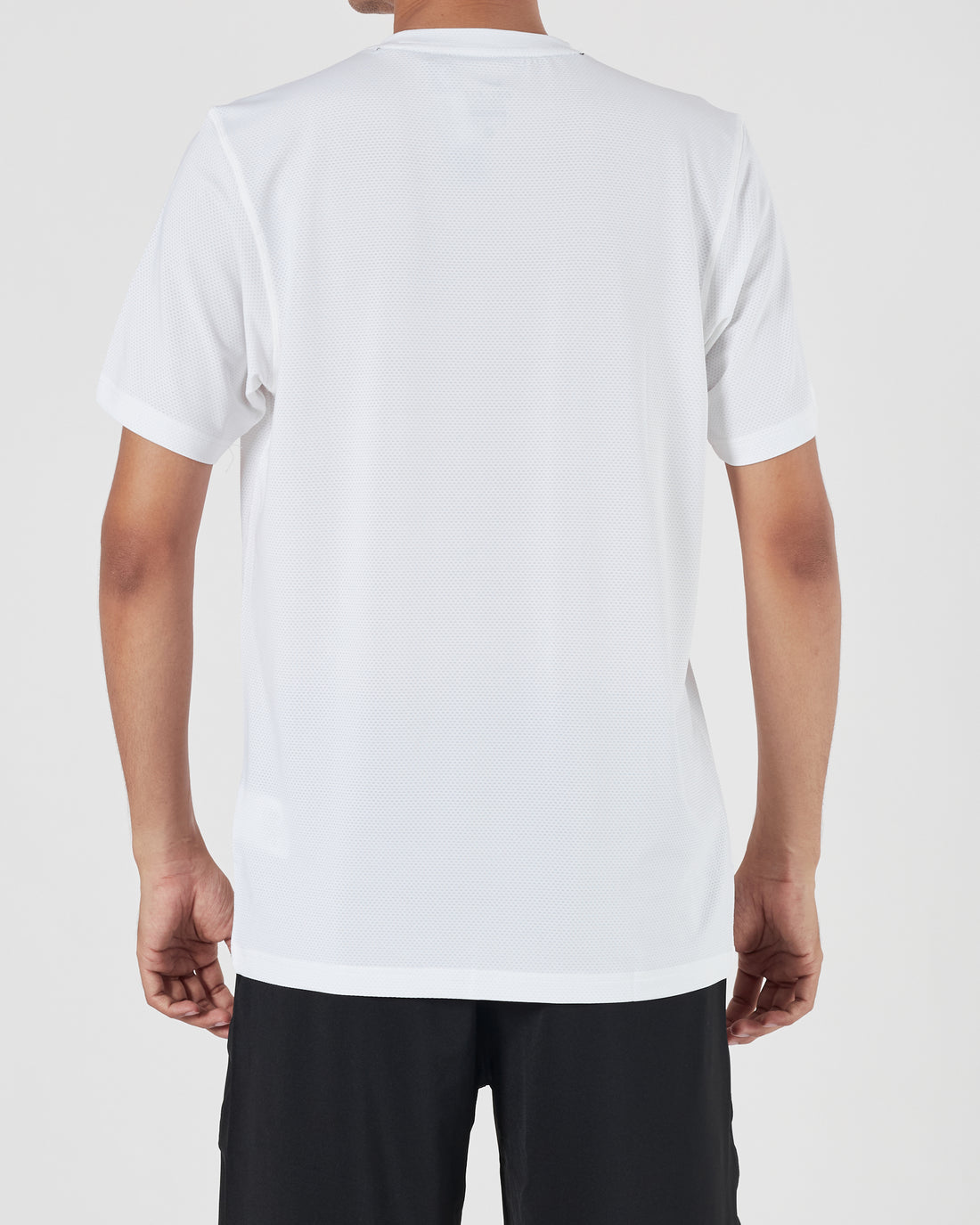 NIK Logo Printed Men White Sport T-Shirt 14.90