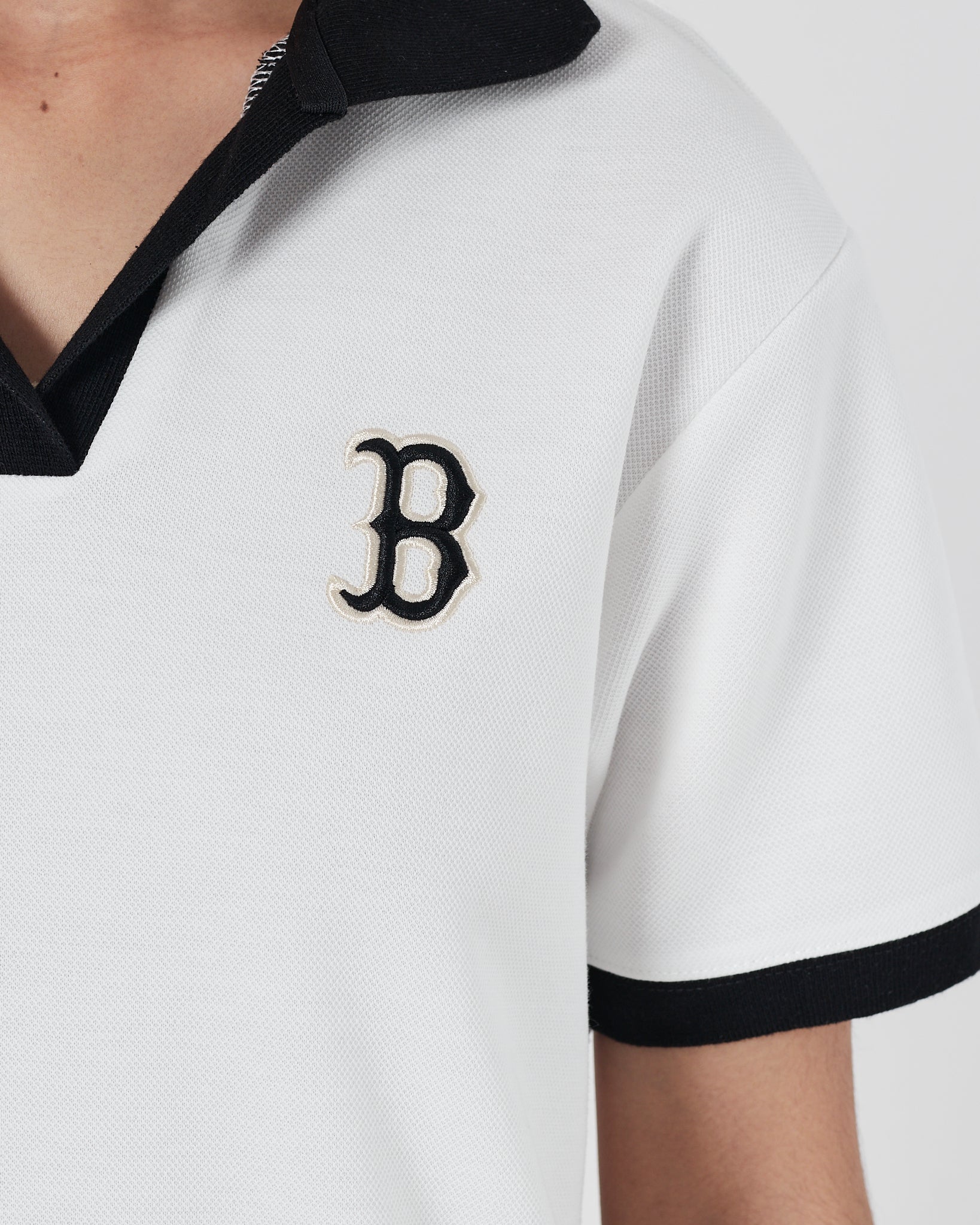 MLB B Embroidered Lady White Polo Dress 25.90