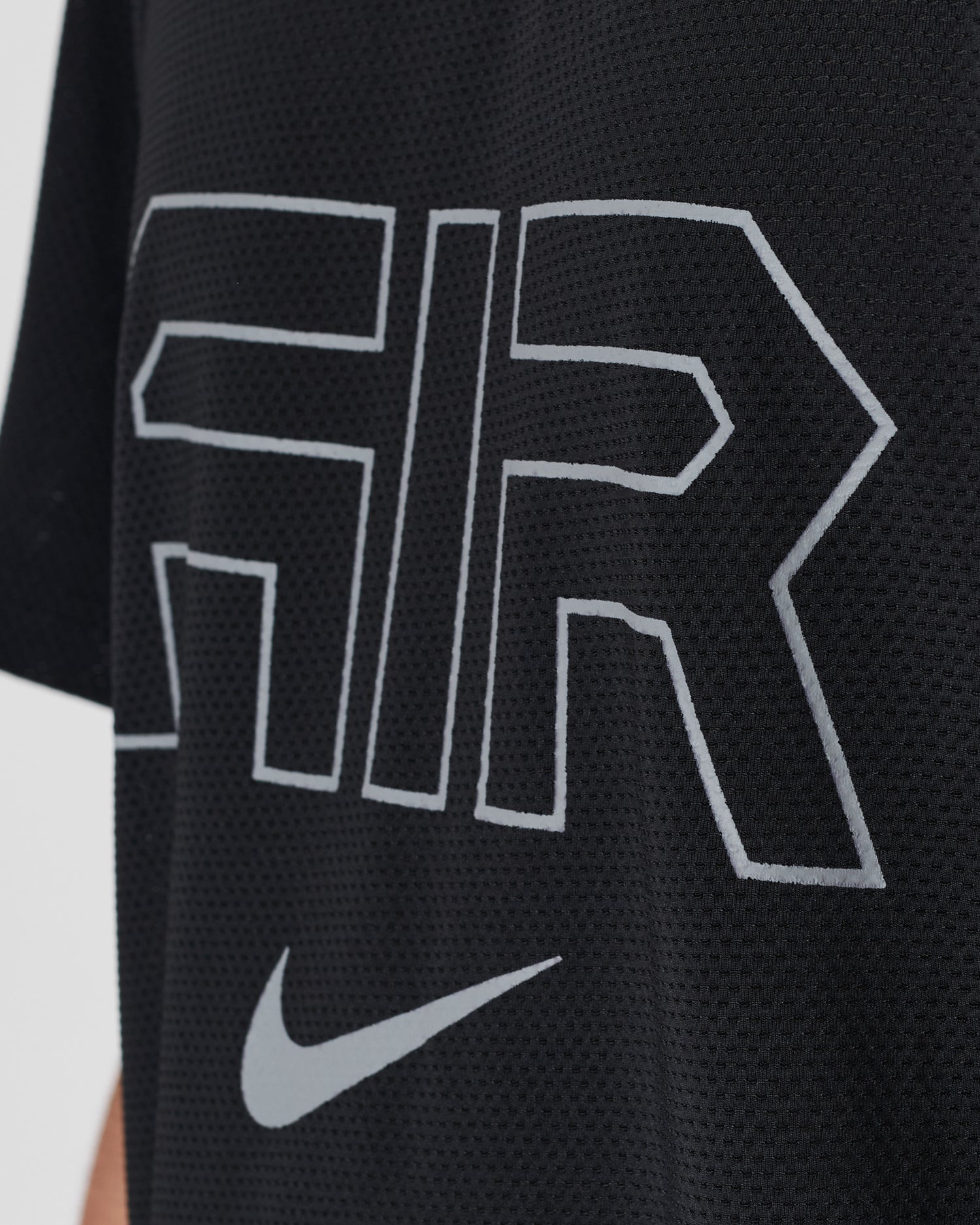 NIK Logo Printed Men Black Sport T-Shirt 14.90