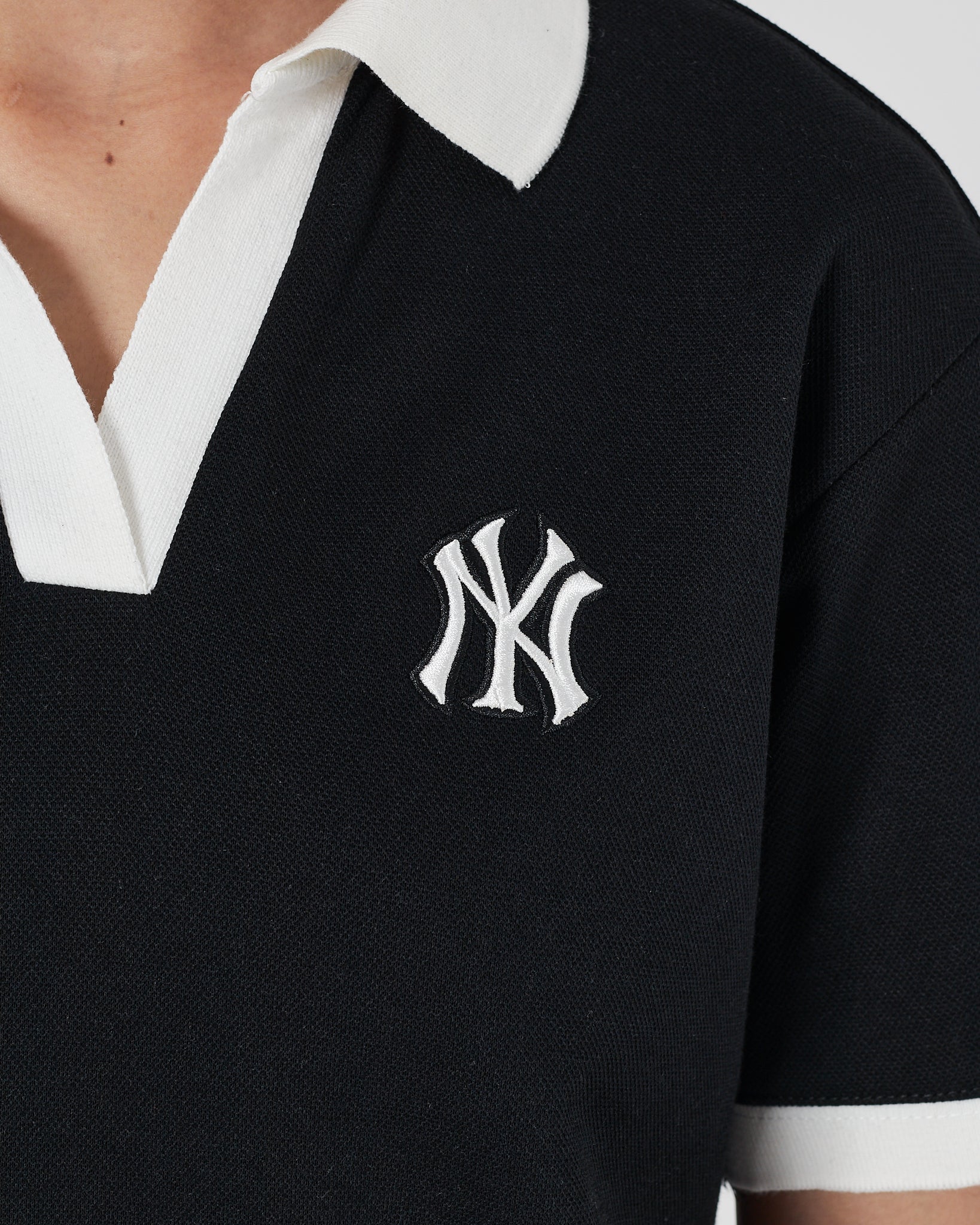 MLB NY Embroidered Lady Black Polo Dress 25.90