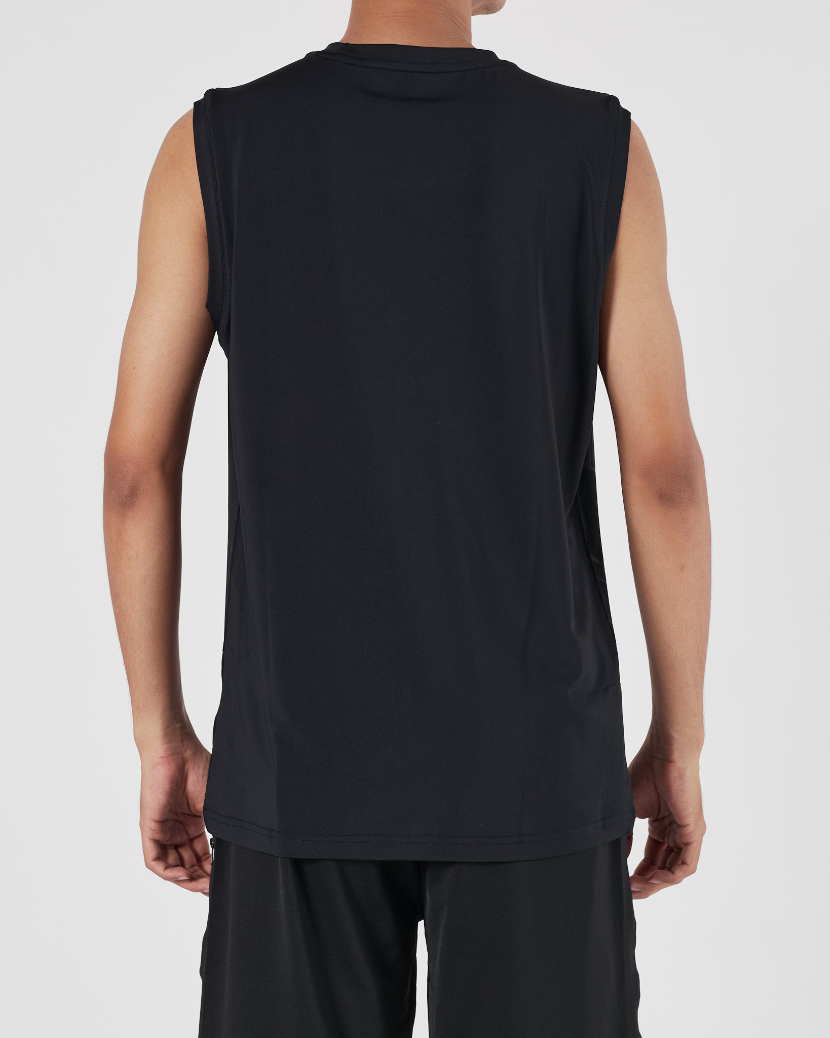 NIK Light Weight Men Black Tank Top 12.90