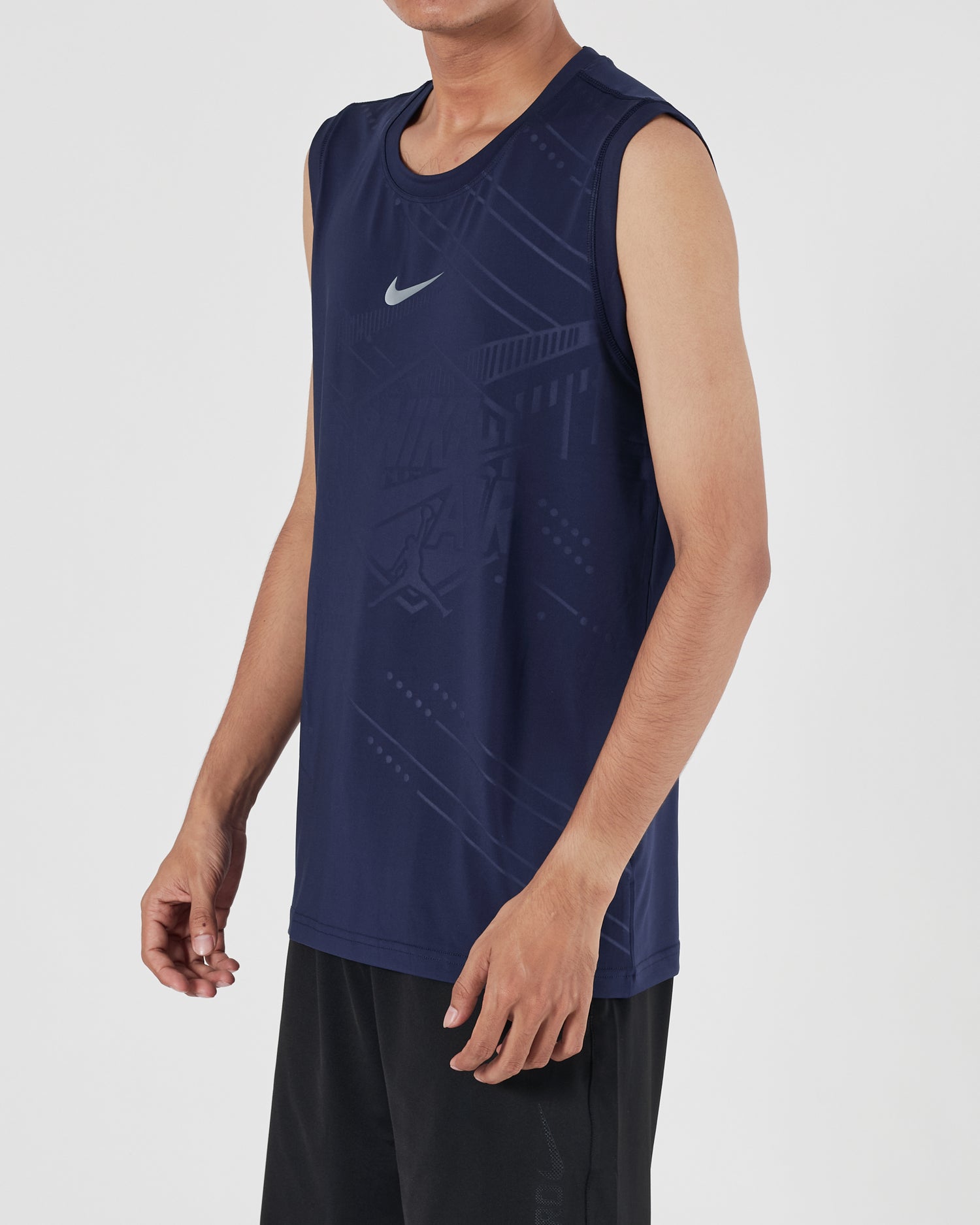 NIK Light Weight Men Blue Tank Top 12.90