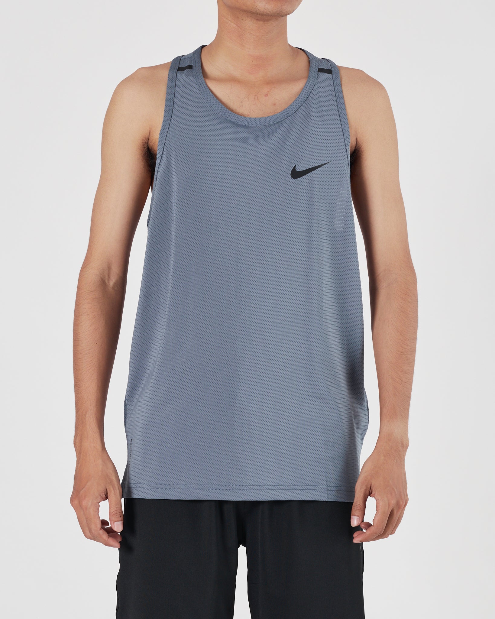 NIK Light Weight Men Grey Tank Top 11.90