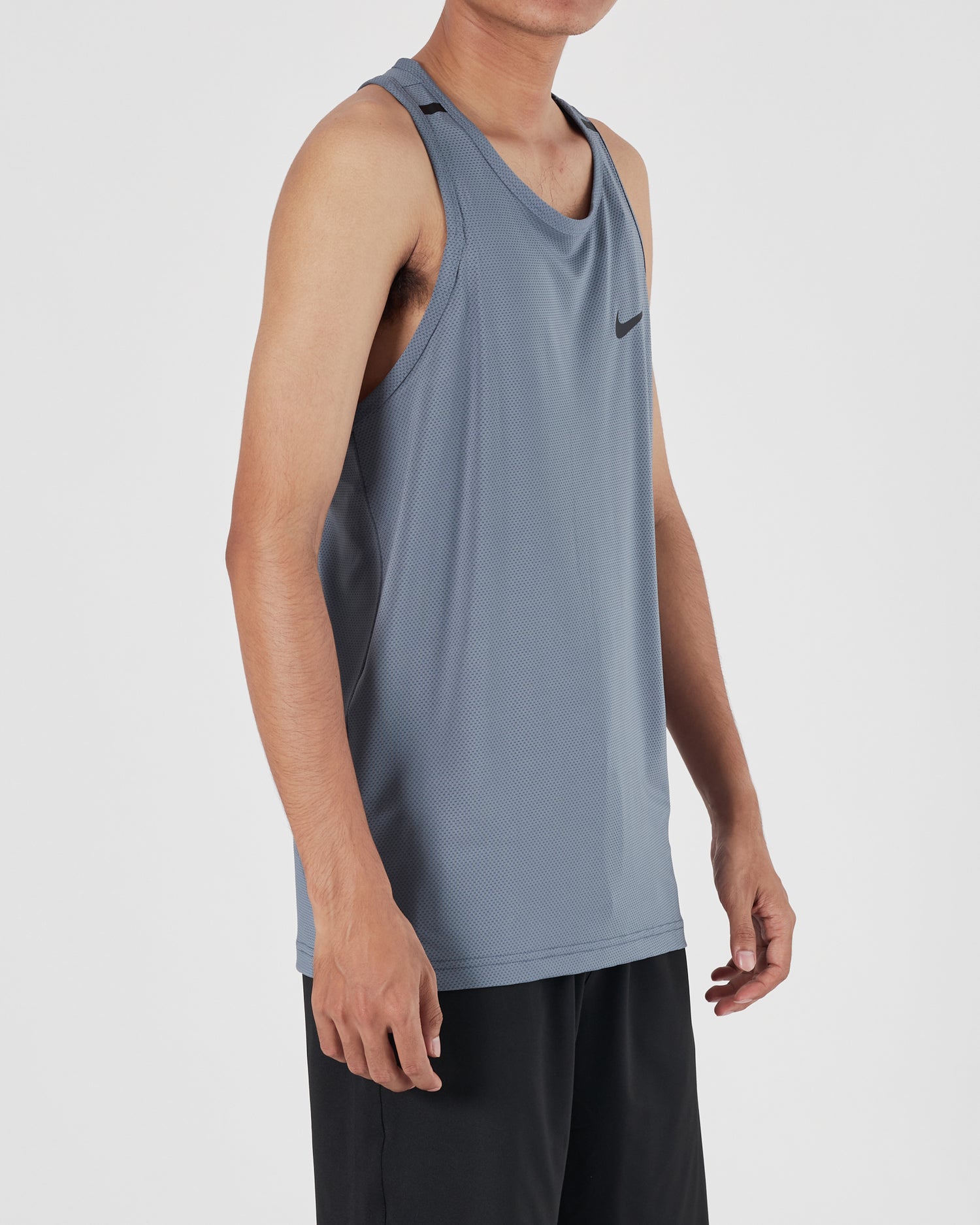 NIK Light Weight Men Grey Tank Top 11.90