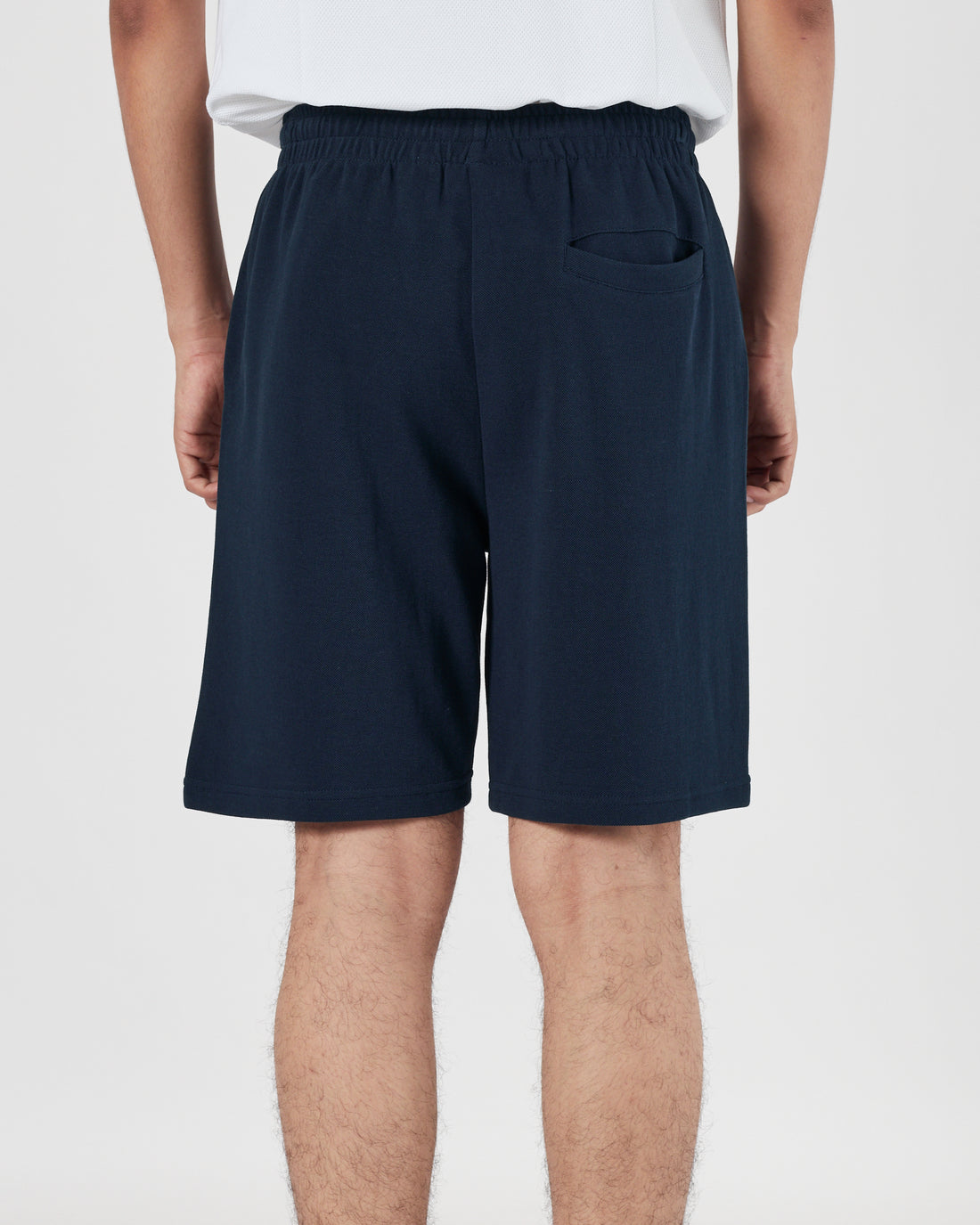 STU Logo Embroidered Men Blue Shorts 17.90