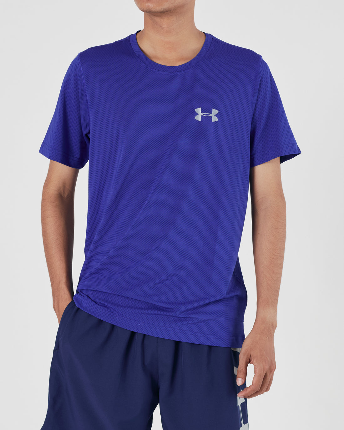 UA Men Blue Sport T-Shirt 13.90