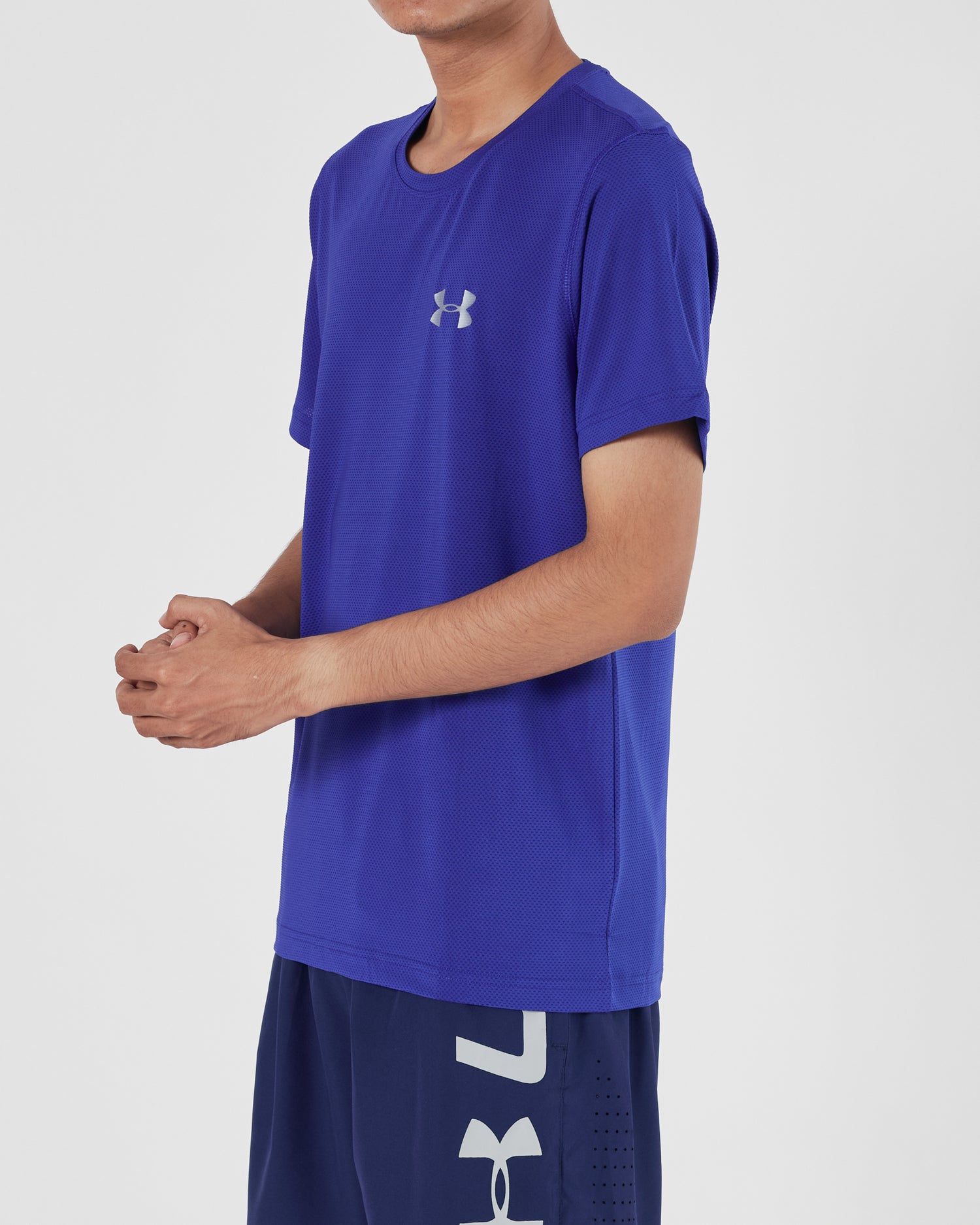 UA Men Blue Sport T-Shirt 13.90