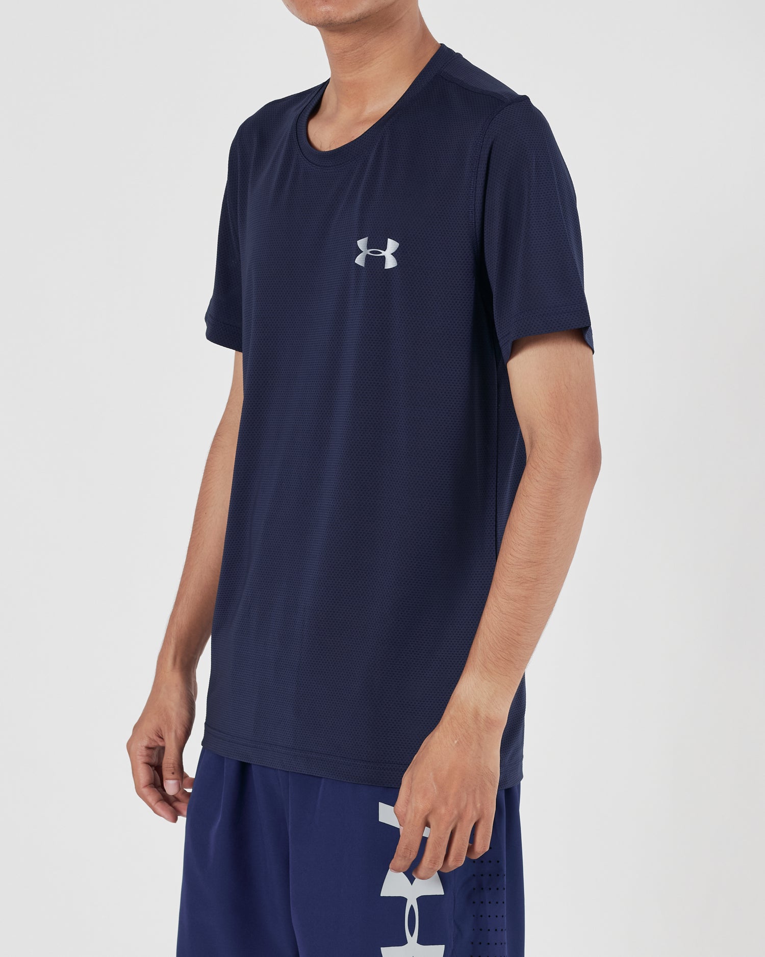 UA Men Dark Blue Sport T-Shirt 13.90
