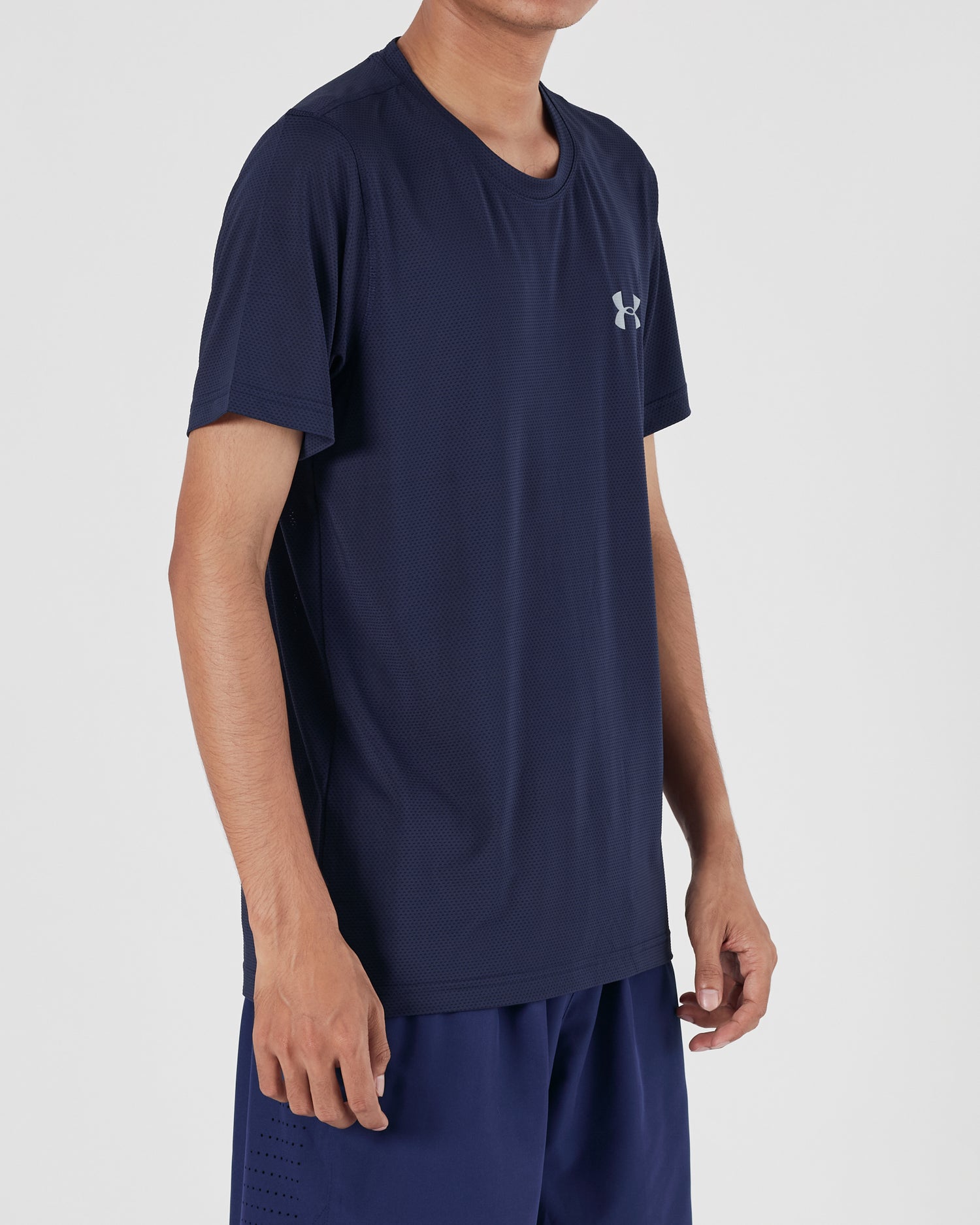 UA Men Dark Blue Sport T-Shirt 13.90